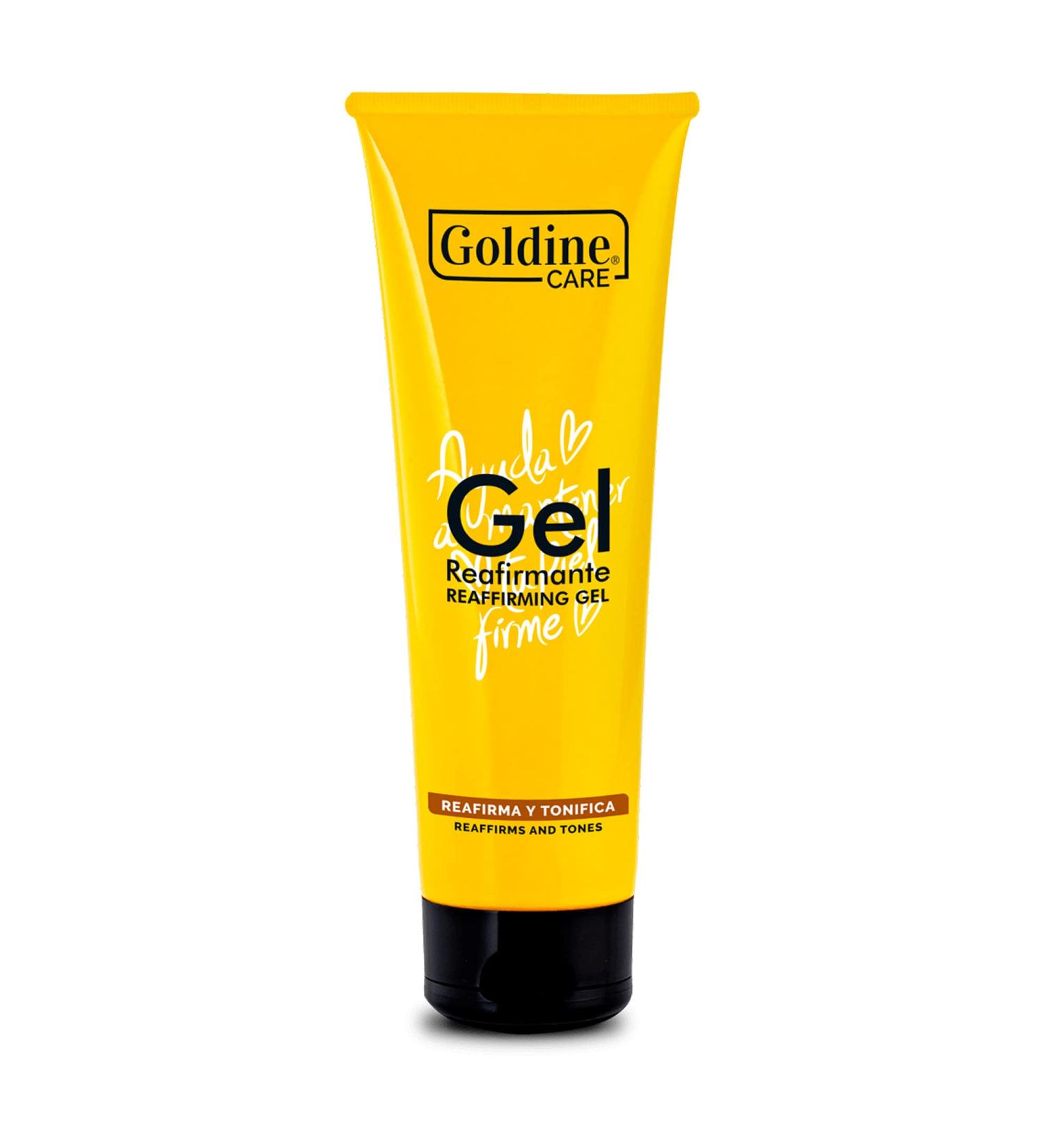 Cellulite Cold Slimming Goldine Firming Gel with Caffeine and Seaweed - Reduce Appearance of Cellulite Stretch Marks Firming and Toning Improves Circulation Cruelty-Free - Buy Online on GoSupps.com