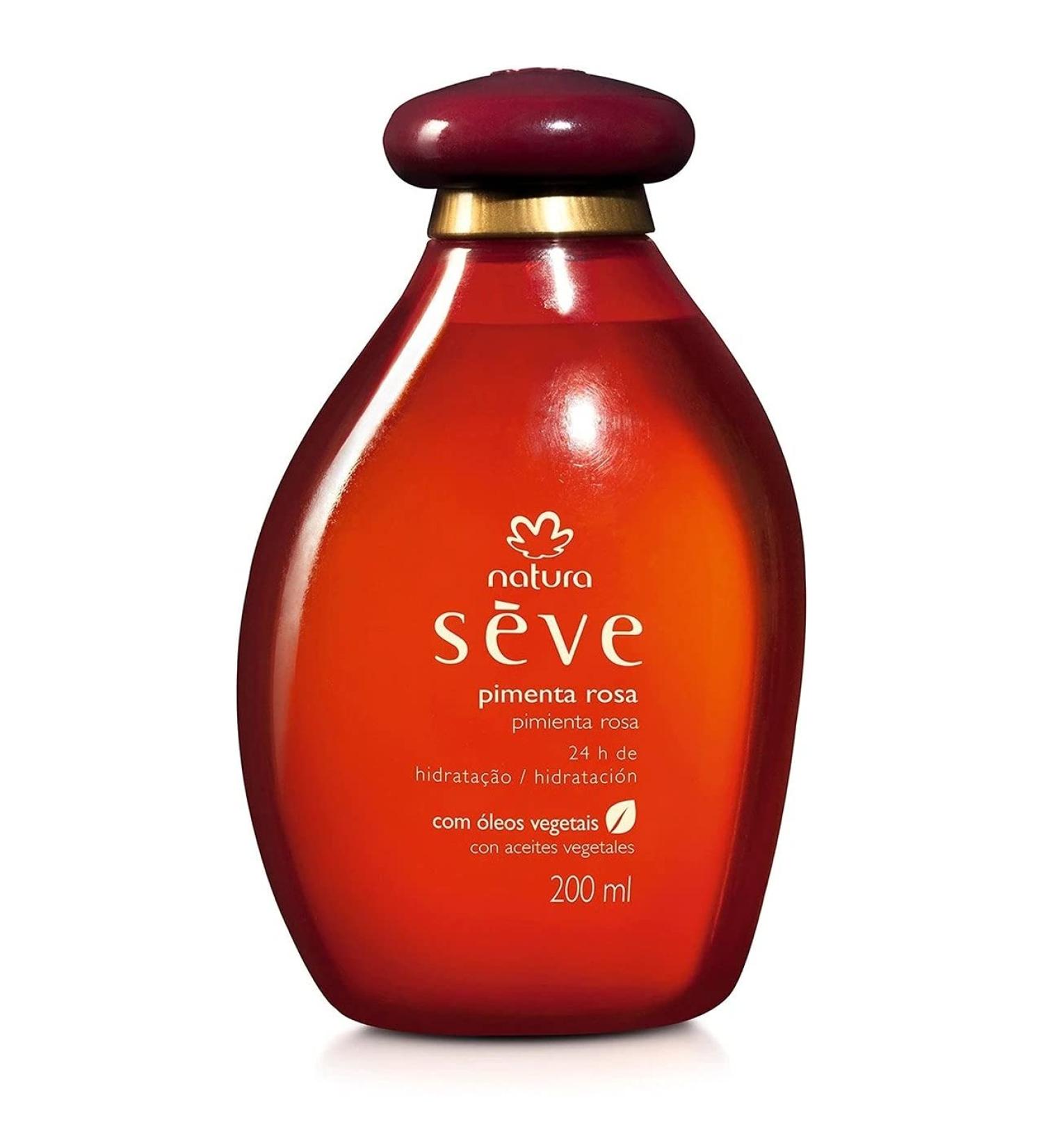 Natura Seve Hydrating Body Shower Oil Pink Pepper 200ml - Oleo Pimenta Rosa | Buy Online - Buy Online on GoSupps.com