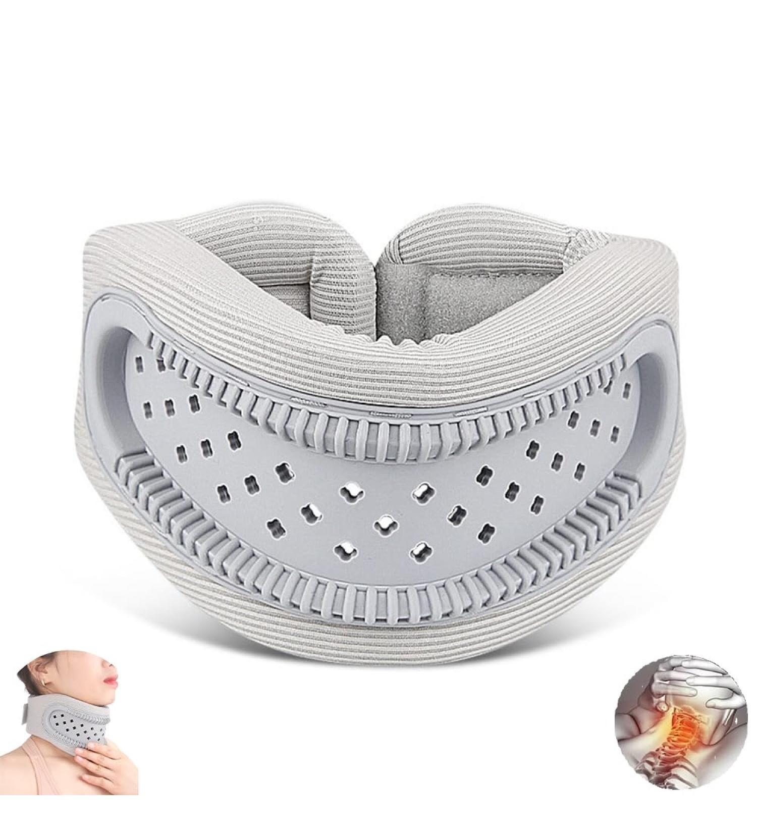 2024 New Neck Brace for Neck Pain and Support Adjustable Cervical Collar for Sleeping Soft Foam Neck Protectors Wraps Keep Vertebrae Stable and Aligned Women & Men Cervical Spine Pressure (B) - Buy Online on GoSupps.com
