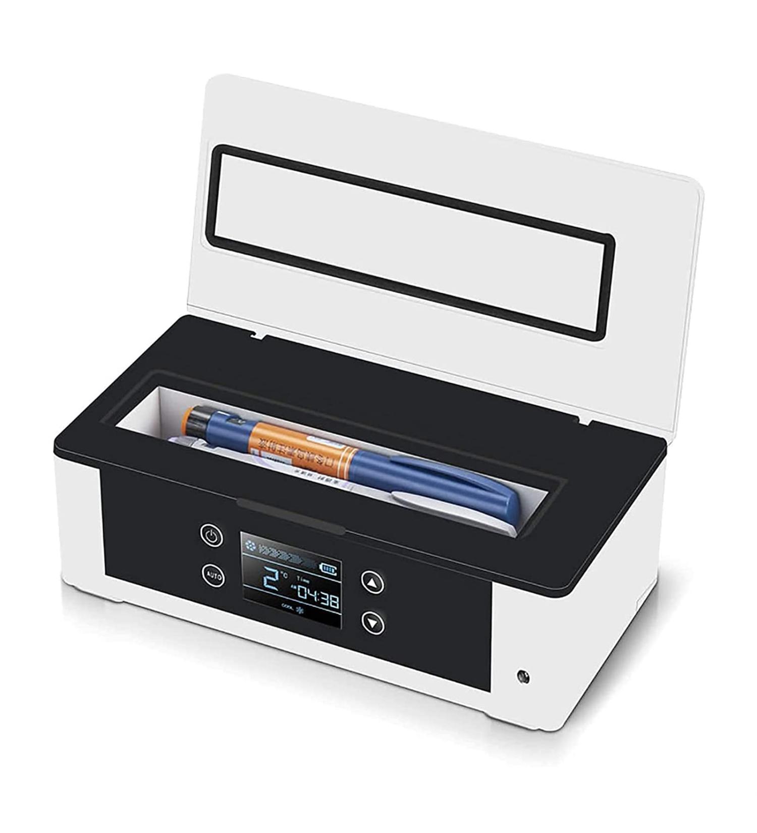 ZZBB Portable Medicine Reefer Mini Medicine Constant Temperature Refrigerato Portable Reefer Car Small Refrigerator Portable Insulin Cooler Refrigerated - Buy Online on GoSupps.com