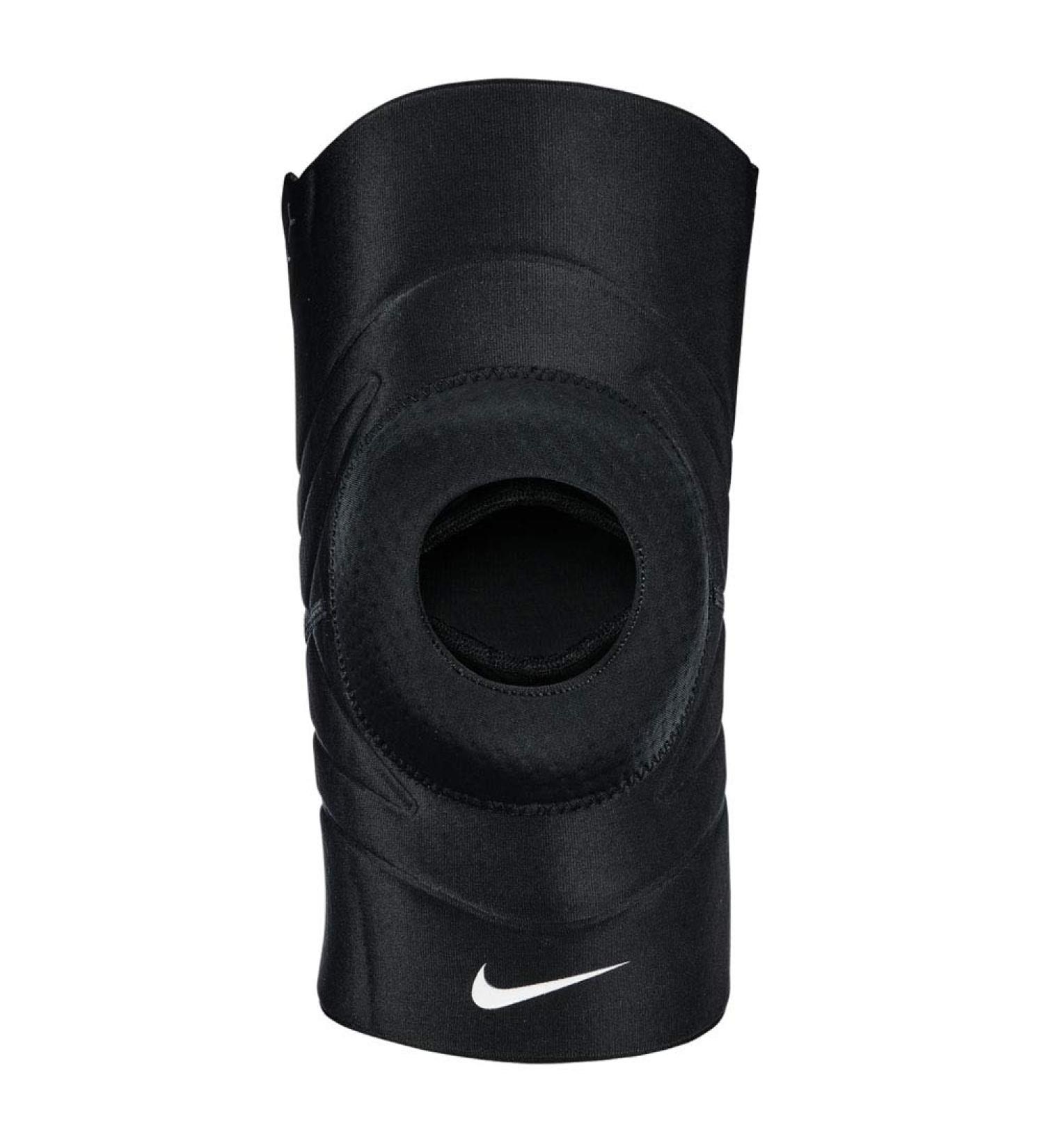 Nike Pro Open Patella Knee 3.0 Large - Black/White | Compression Support - Buy Online on GoSupps.com