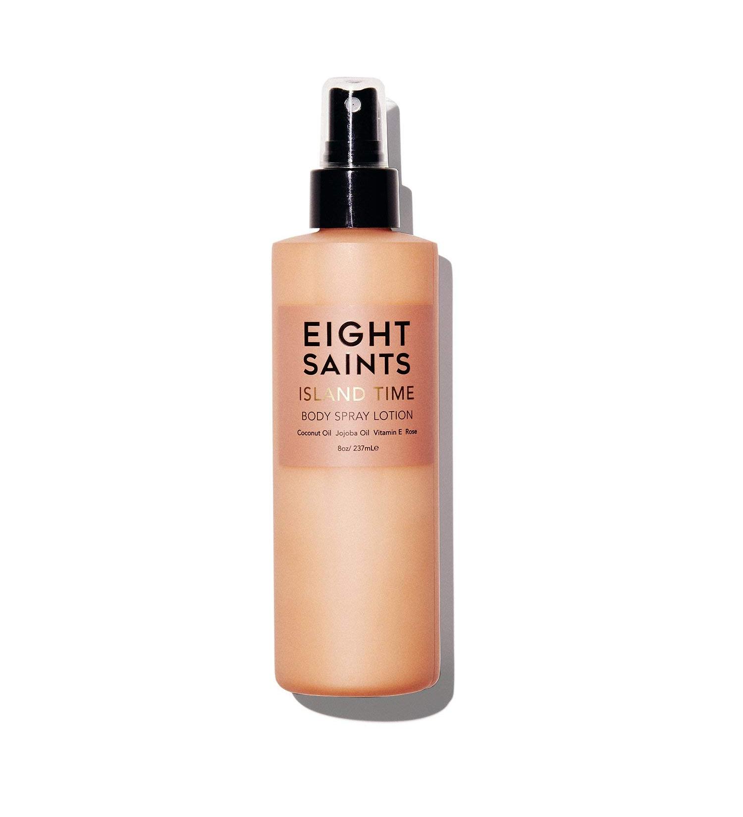 Eight Saints Island Time Body Spray Lotion - Natural & Organic Hydrating Body Lotion for Dry Skin | 8 oz - Buy Online on GoSupps.com
