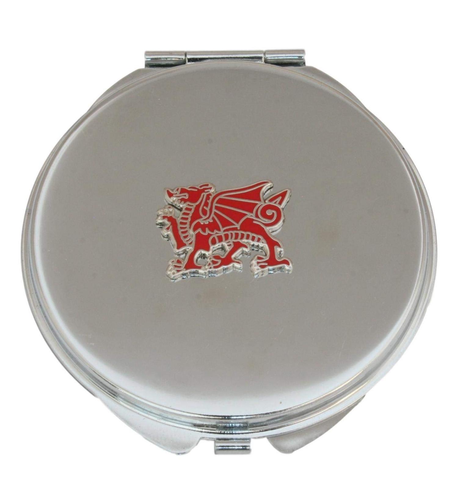 Red Welsh Dragon Compact Mirror Handbag Gift With Free Engraving 491 - Buy Online on GoSupps.com