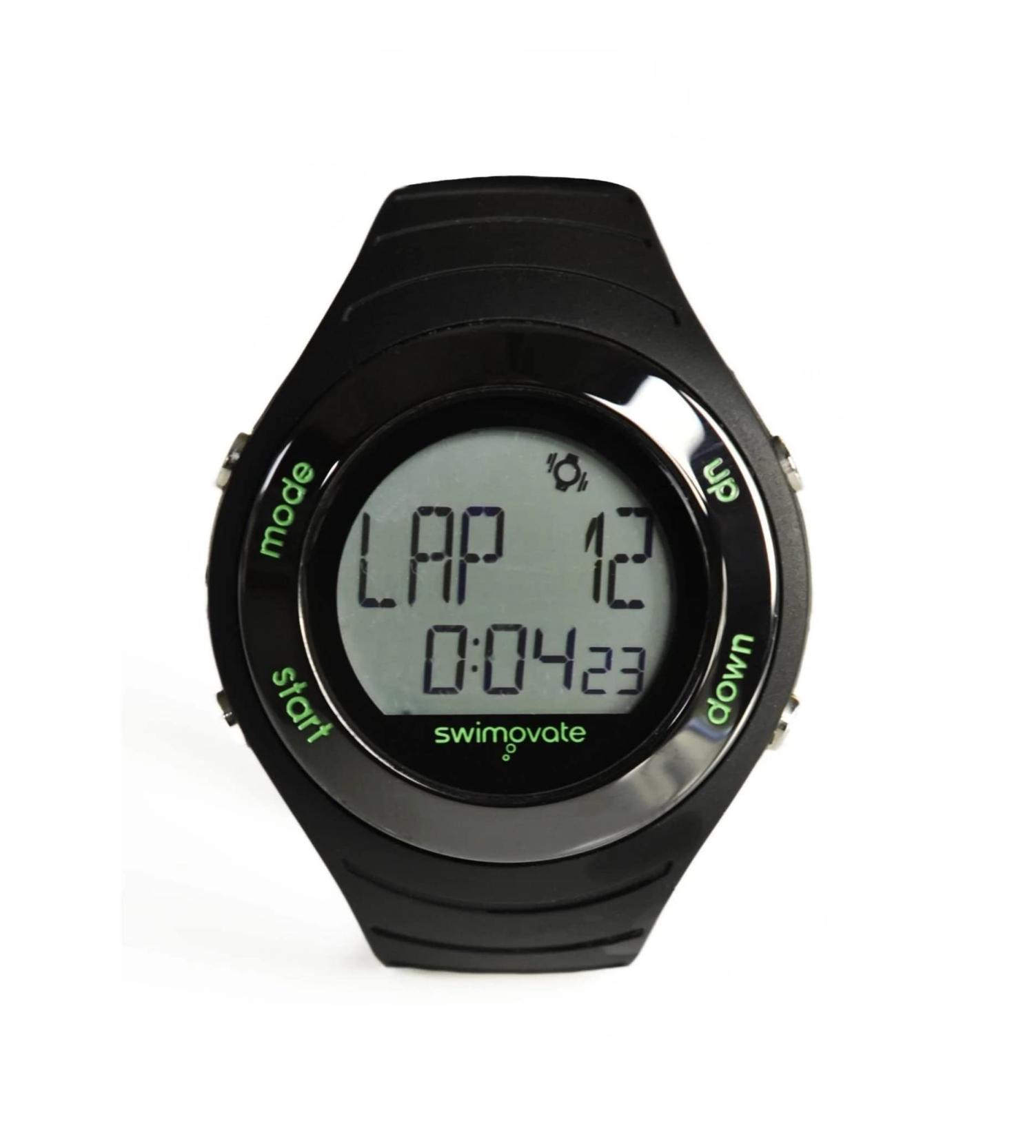 Swimovate Poolmate2 Black - One Size | Best Swim Tracking Watch - Buy Online on GoSupps.com