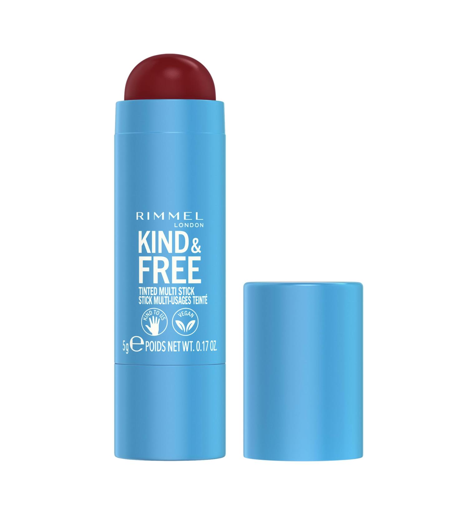 Rimmel Kind & Free Multi-Stick 005 Berry Sweet - Natural & Nourishing Makeup - Buy Online on GoSupps.com