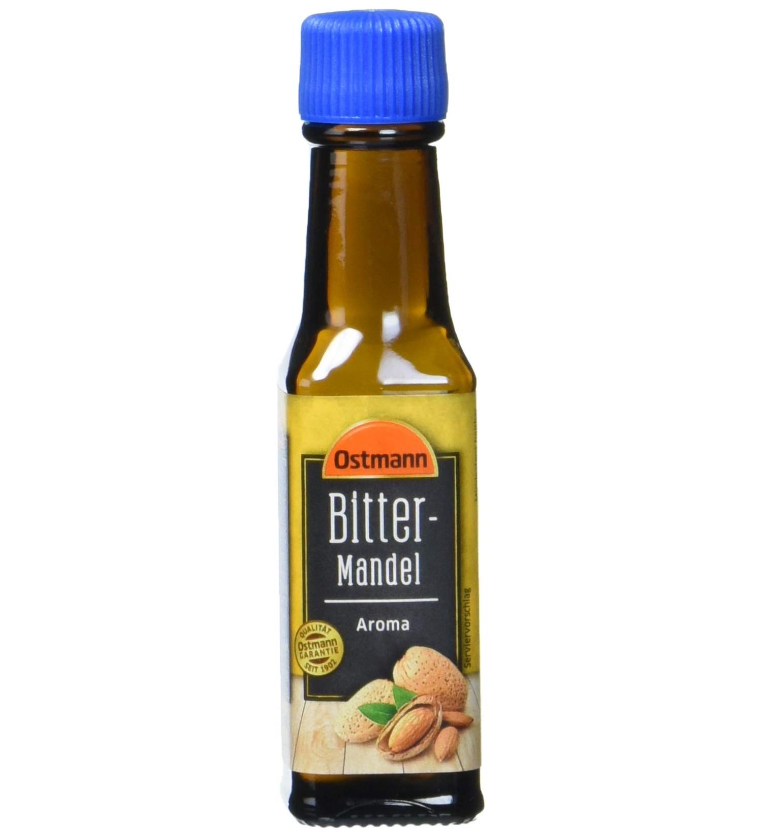 Ostmann Bitter Almond Flavor - Pack of 6 (20 ml Each) | Premium Quality for Baking & Desserts - International Shipping Available - Buy Online on GoSupps.com