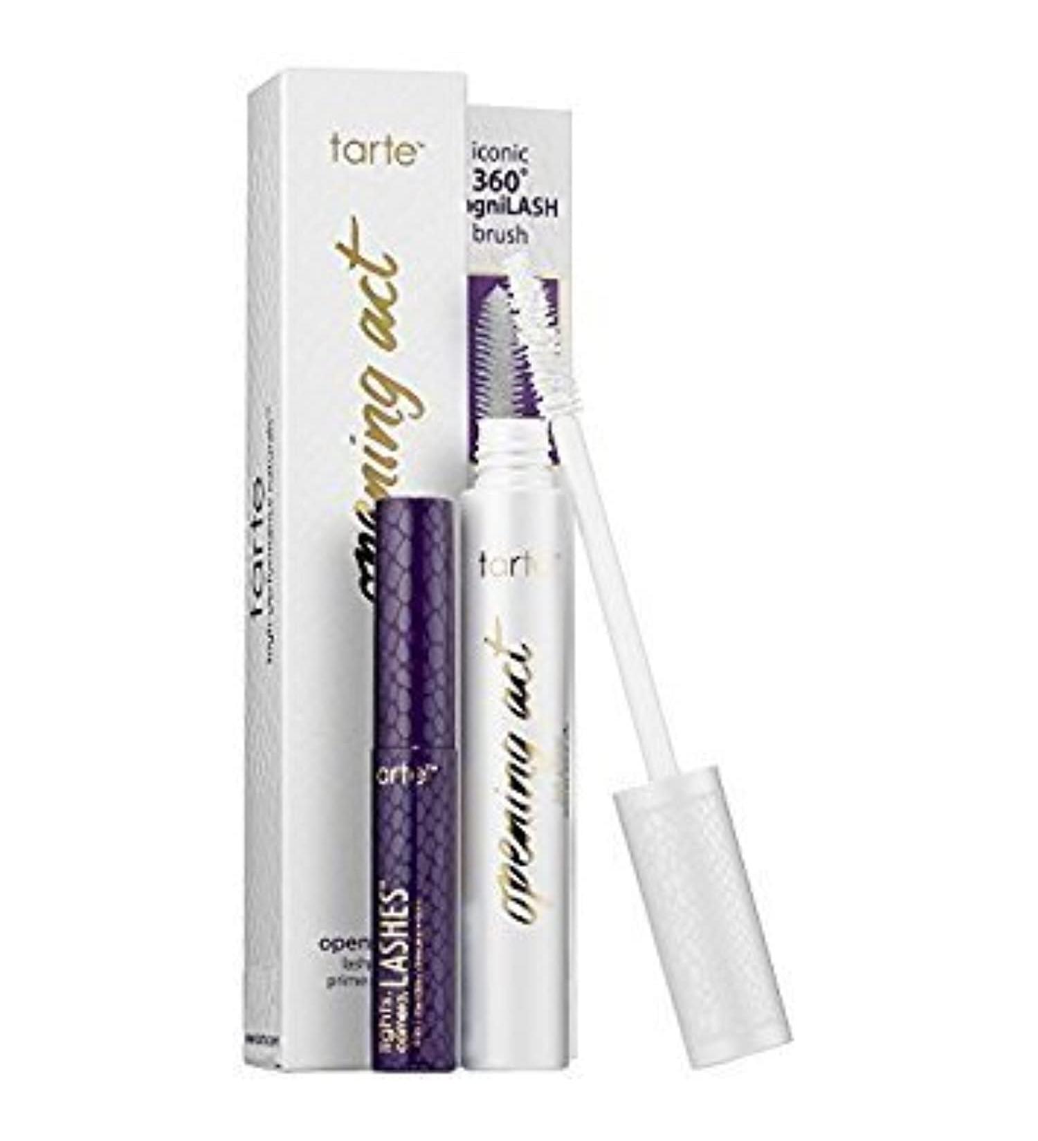 Tarte Opening Act Lash Primer + Lights  camera  lashes 4-in-1 mascara