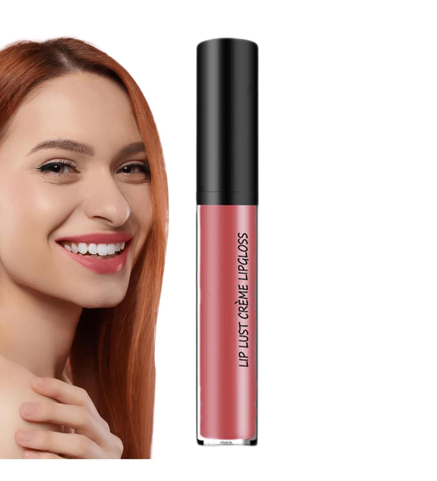 Lip Gloss Makeup | Non-Sticky Finish - Lightweight Volumizing Stick Shiny Water-Resistant Ideal for Everyday Wear Evenings Out Beginners and Passionate Women - Buy Online on GoSupps.com