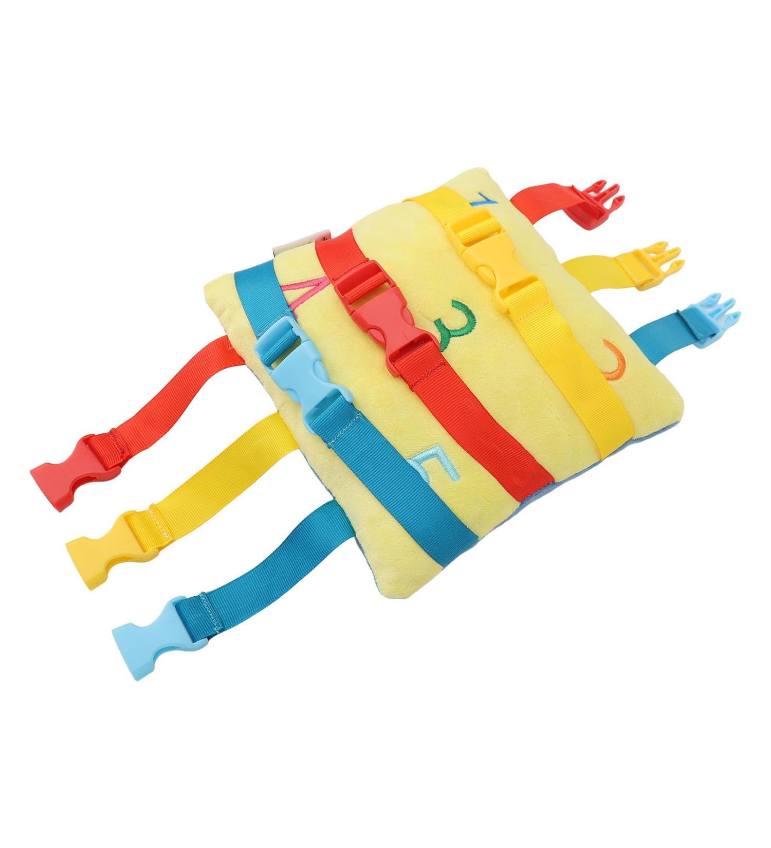Dementia Activities Pillow Elderly Dementia Pillow Sensory Buckle Cushions Sensory Buckle Pillow Fine Motor Development Anxiety Relief Calming Comforting Activities for Adults - Buy Online on GoSupps.com