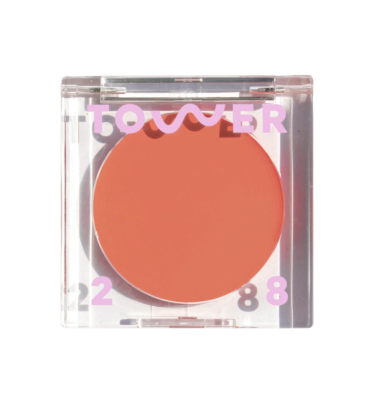 BeachPlease Tinted Balm RUSH HOUR in Sun-Kissed Peach | Dewy Finish | Multi-Purpose Cheek and Lip Cream Blush - Buy Online on GoSupps.com