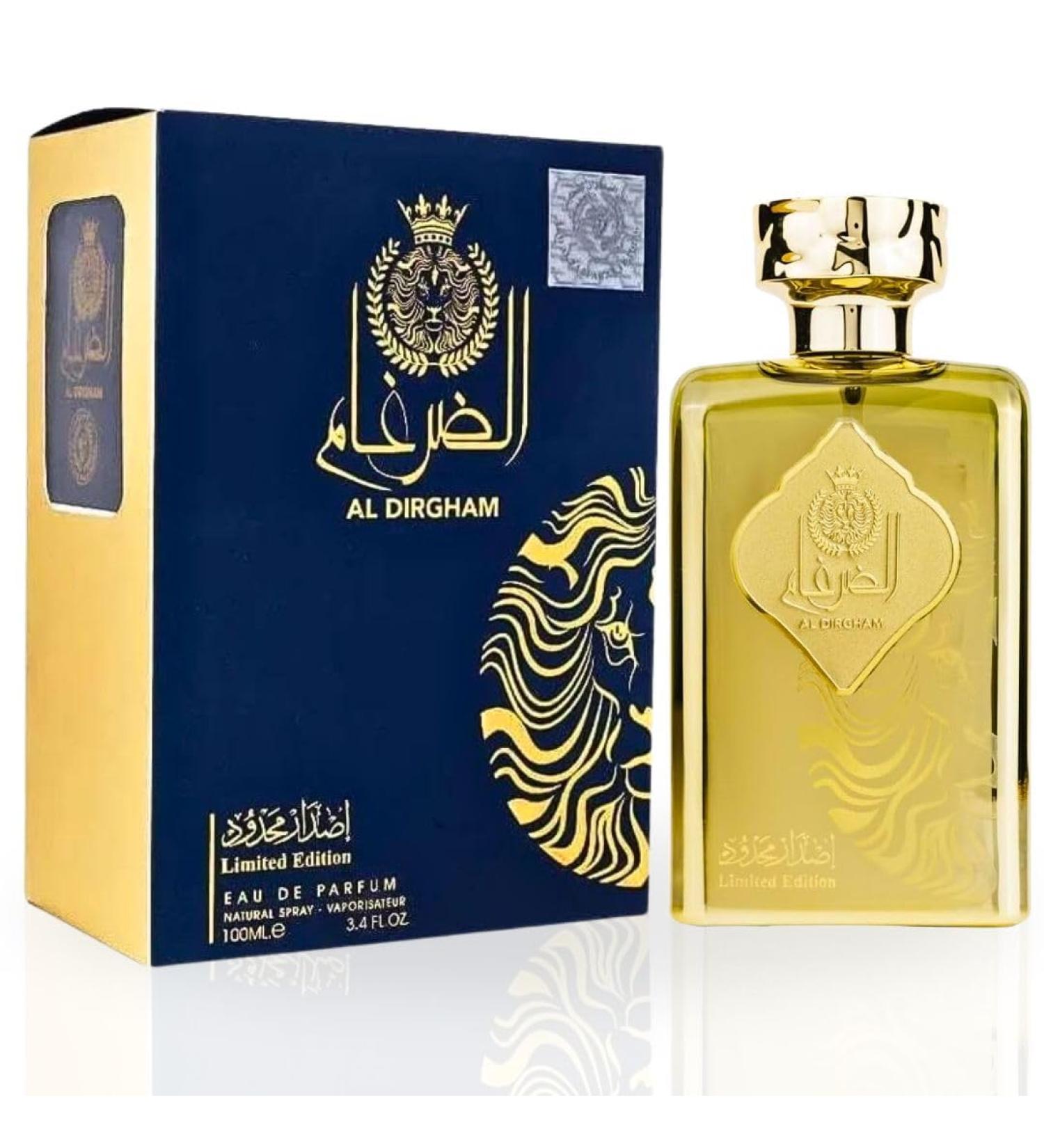 Al Dirgham Limited Edition EDP Spray 100ML By Ard Al Zaafaran | Long Lasting Luxurious Floral Fragrance. 3.4 Fl Oz (Pack of 1) Al Dirgham Limited Edition EDP Spray - Buy Online on GoSupps.com