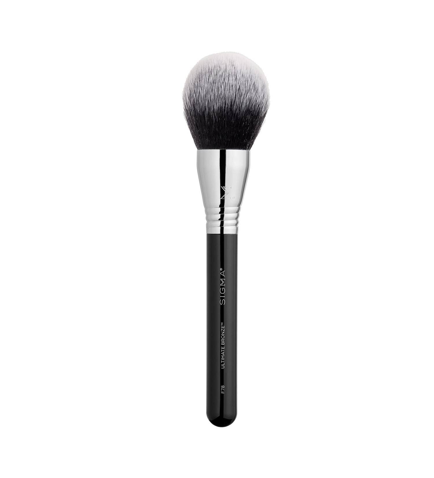 Sigma Beauty F78 Ultimate Bronze Makeup Brush - Extra Large Bronzer Brush for Sunkissed Glow - Face or Body Brush for Blush Bronzer or Contour - Ultra Soft Hypoallergenic Synthetic Makeup Brush - Buy Online on GoSupps.com