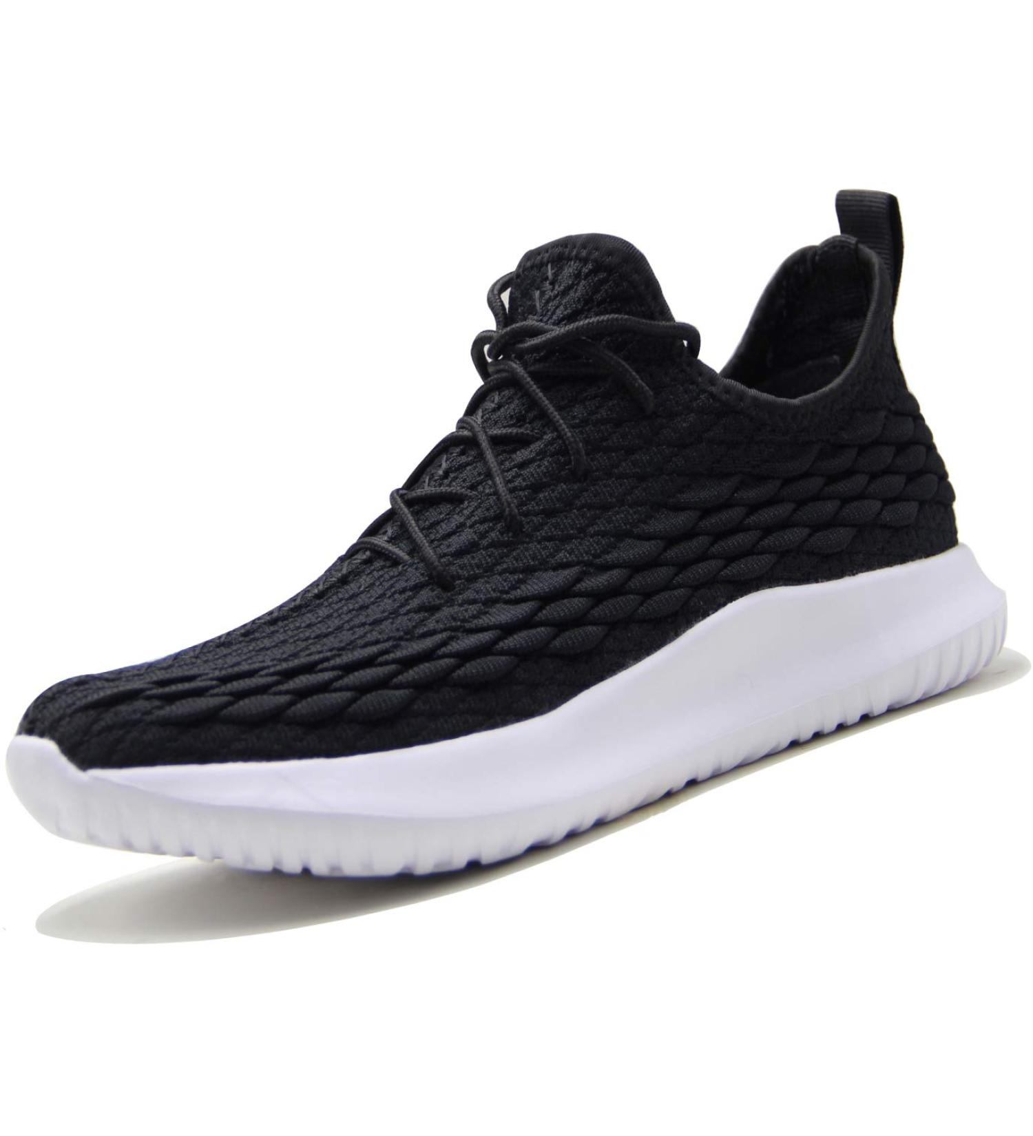 Men's Lightweight Running Shoes - CAMVAVSR Fashion Sneakers for Walking (Size 10, Black) - Buy Online on GoSupps.com