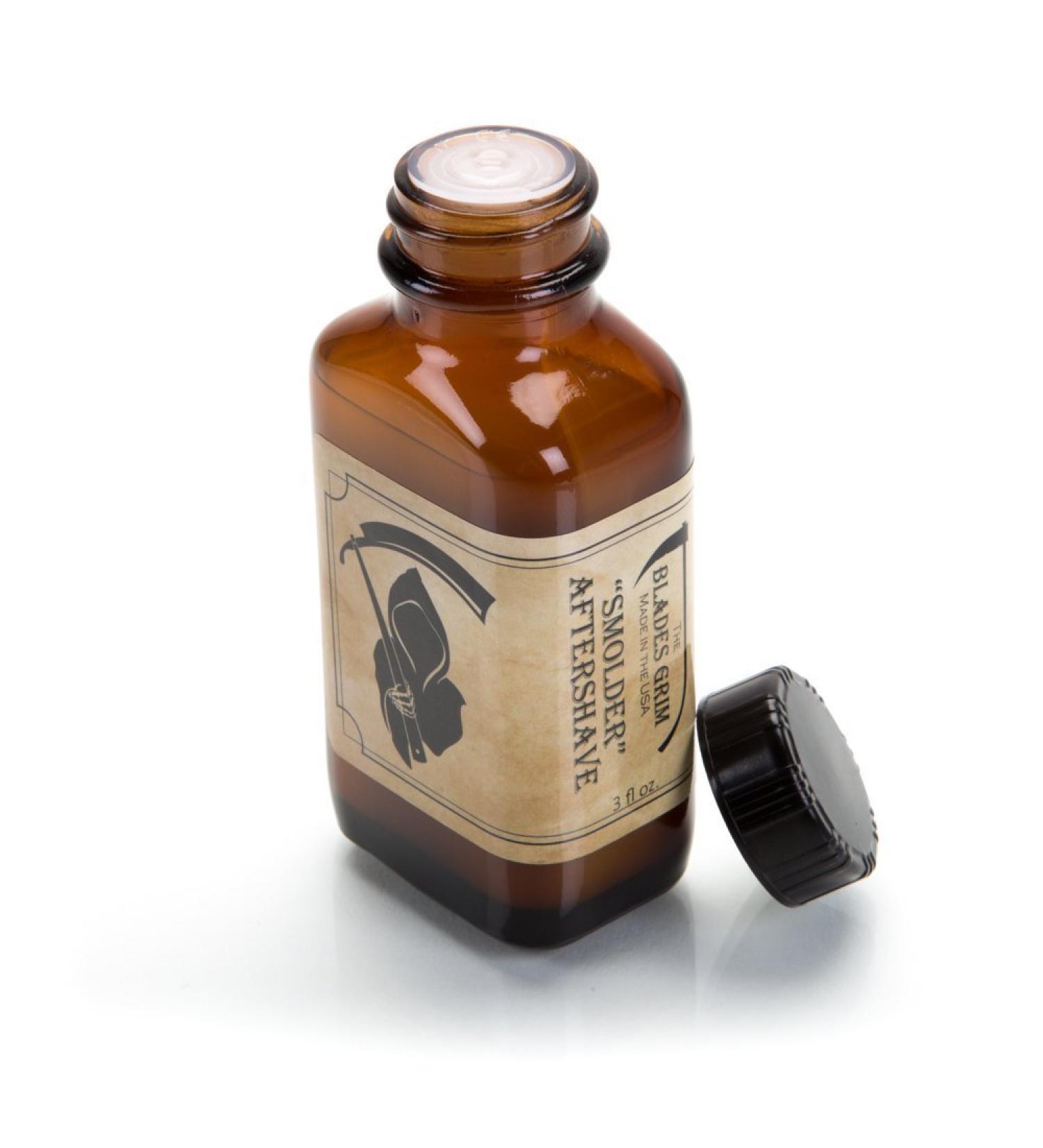 Handmade Aftershave Oil - Smolder | 100% USA Made | 3oz - International Shipping Available - Buy Online on GoSupps.com