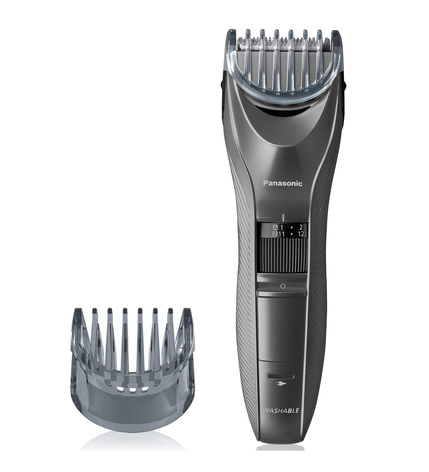 Buy Panasonic Performance Hair Clippers - Corded/Cordless Hair & Beard Trimmer with Adjustable Length - ER-GC63-H (Silver) - International Shipping Available - Buy Online on GoSupps.com