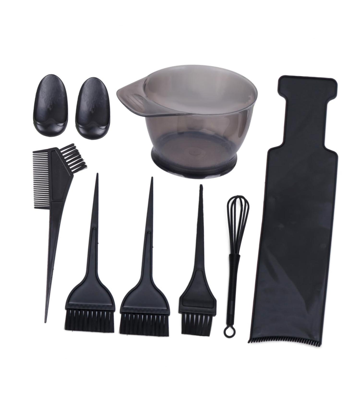 ERINGOGO 8 pi ces Kit Coiffure Professionnel pour Coloration Cheveux avec Bol de Teinture Peigne et Brosses Accessoires Durables et Pratiques pour Salon et Usage DIY - Buy Online on GoSupps.com