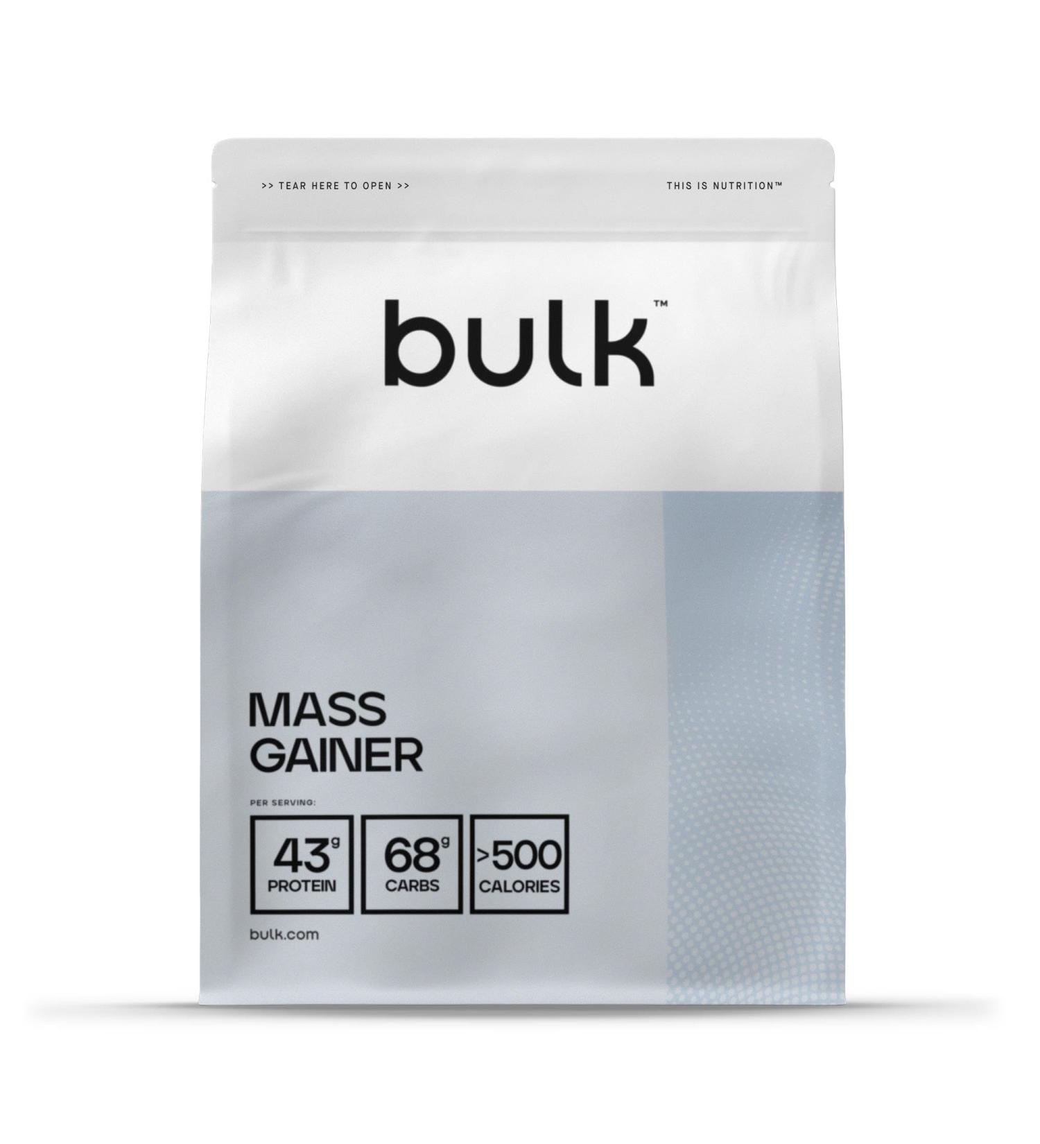 Bulk Mass Gainer Protein Shake Powder Gainer Glutamine Protein Powder Cereal and Cinnamon Milk Flavor 2.5 kg