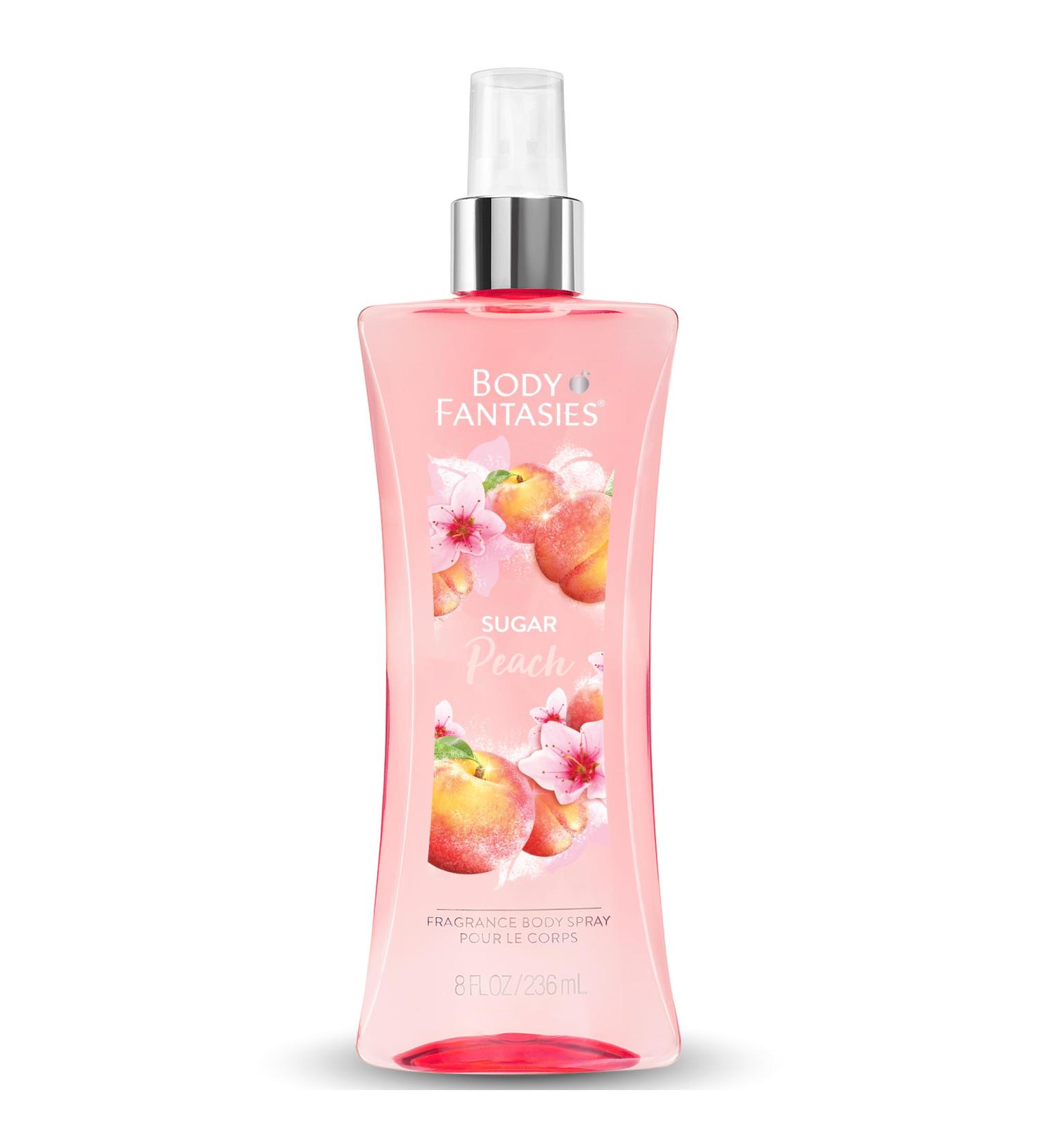 Body Fantasies Signature Fragrance Body Spray Sugar Peach 8 fl oz - Buy Online on GoSupps.com