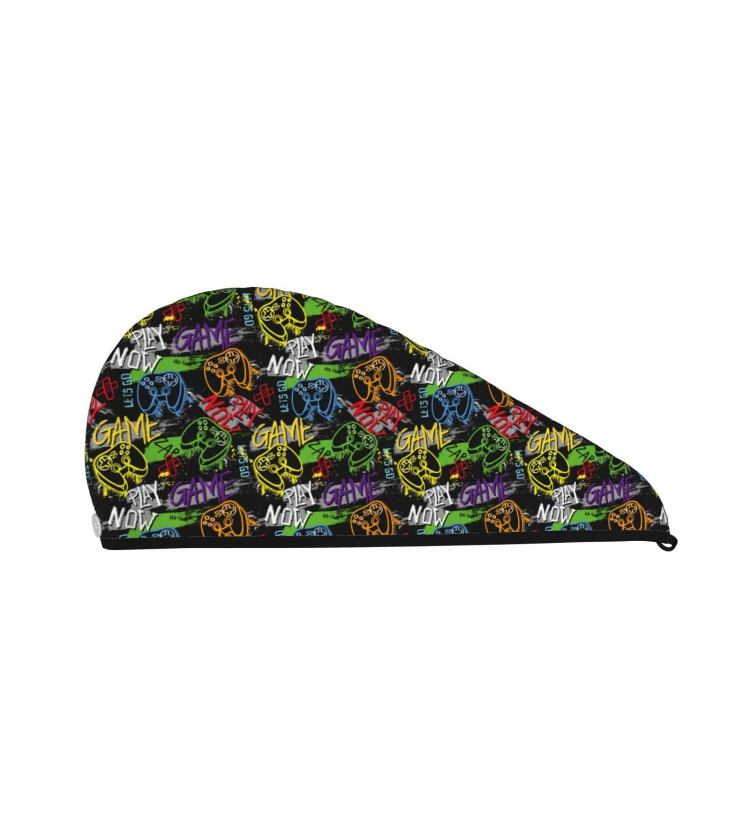 Hair Towel Wrap - Quick Drying Hair Turban with Button | Perfect Hair Drying Towel for All Hair Types - Buy Online on GoSupps.com