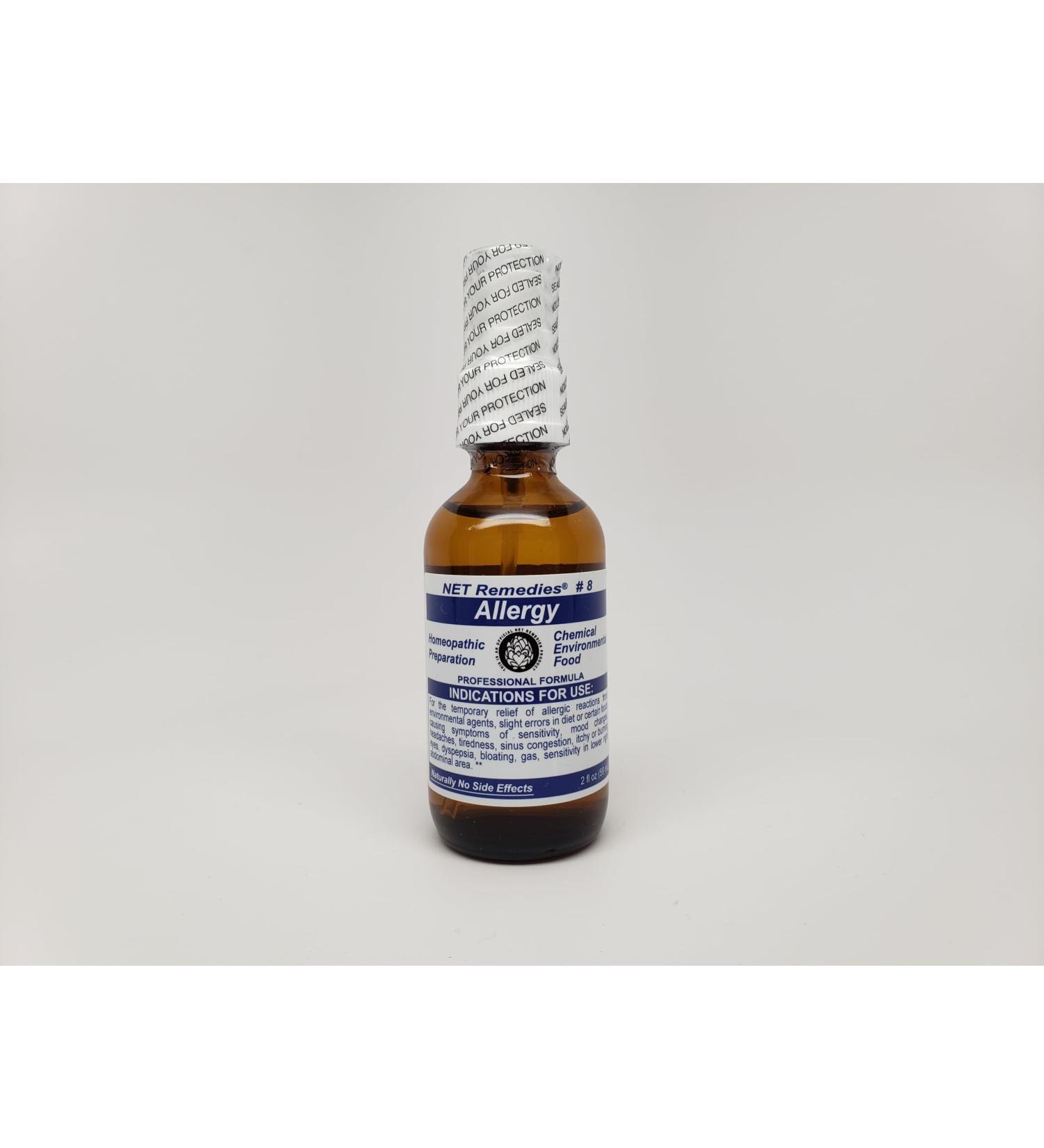 NET Remedies #8 Allergy- Allergic Symptoms 59ml - Buy Online on GoSupps.com