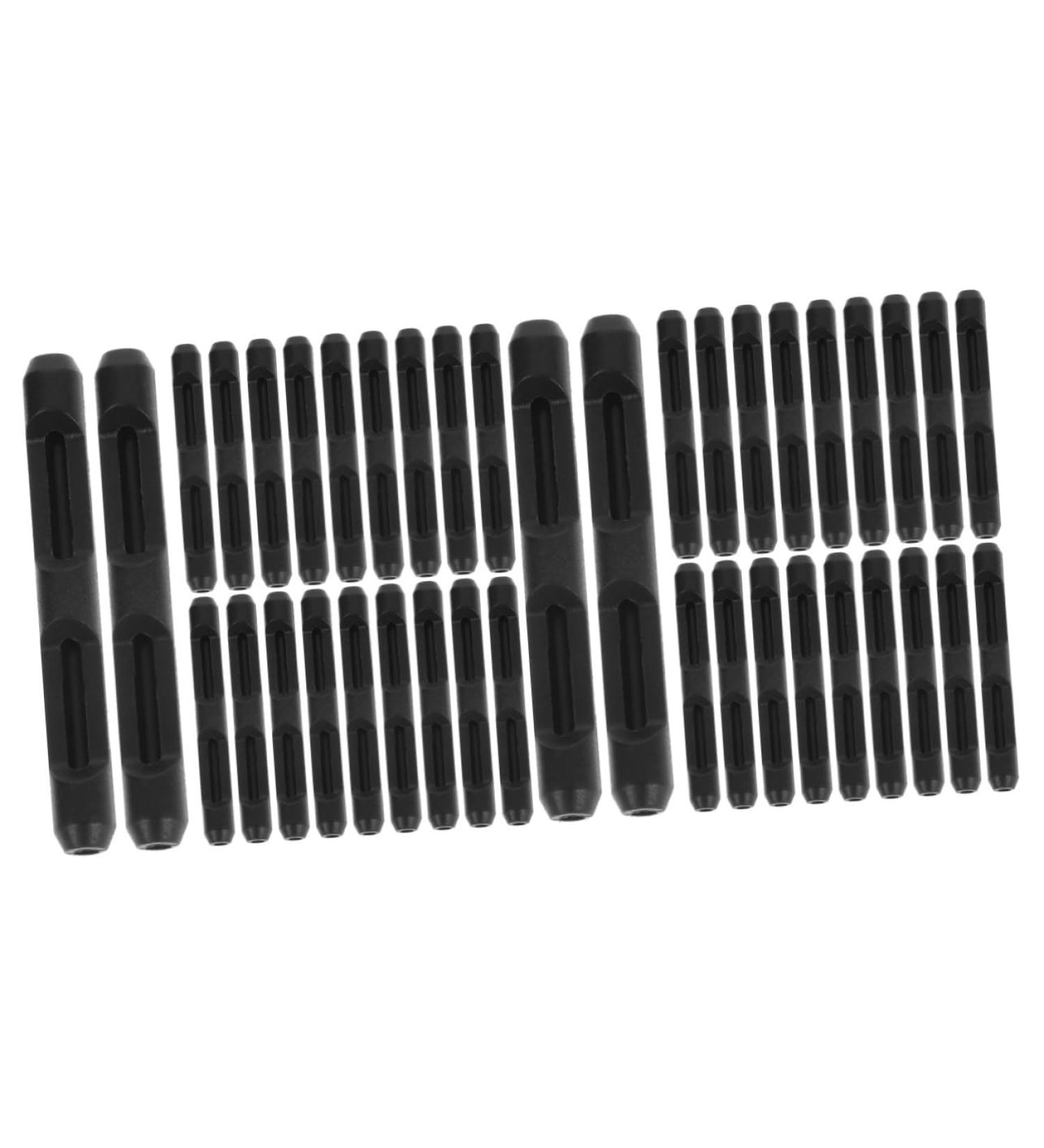 Gleavi 20 Pairs Glasses Leg Covers & Band Holder - Slipproof Straps & Nose Pads for Women - No Ear Pads & Cushions - Black & White - 5.5x0.6cm - Buy Online on GoSupps.com