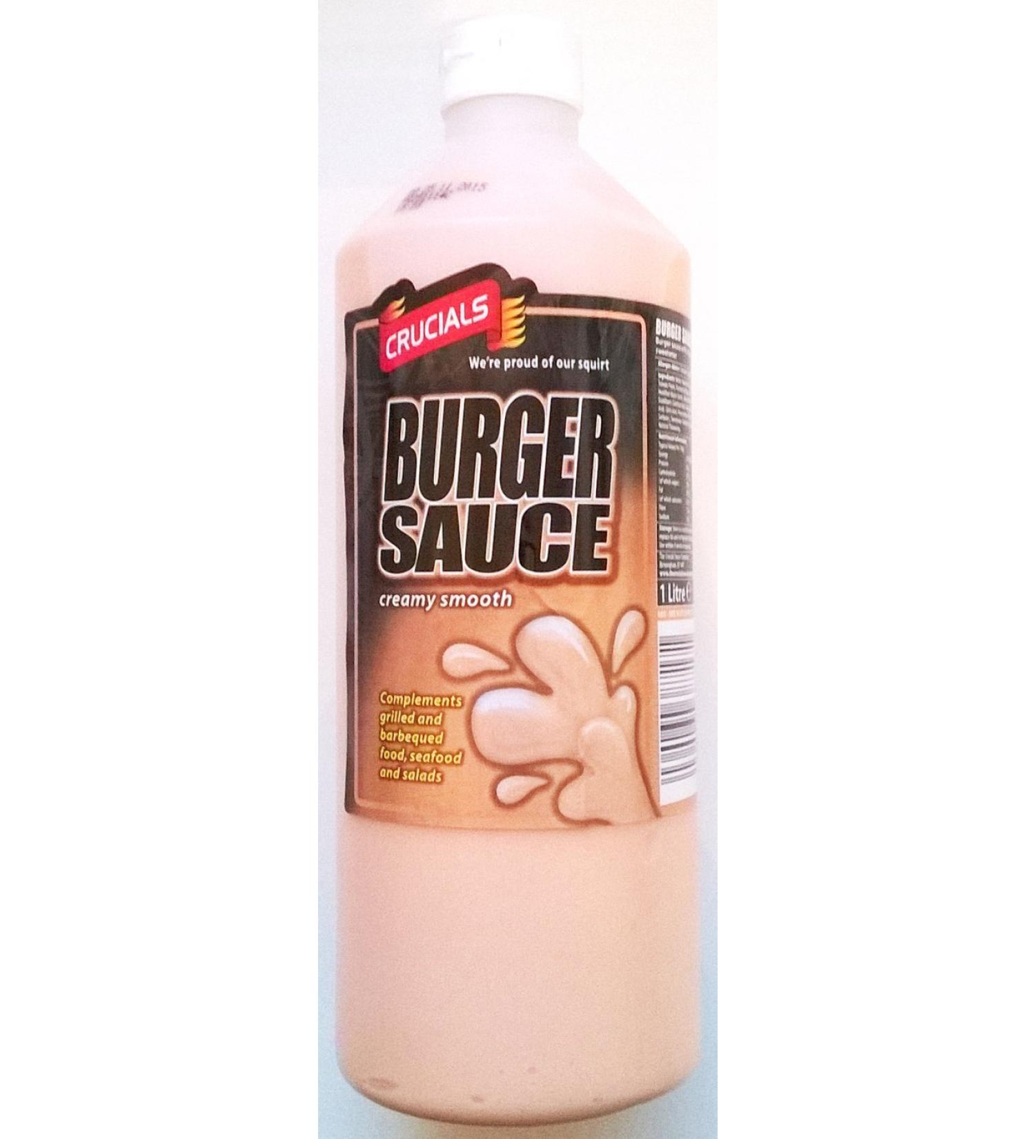 Crucials Burger Sauce 2 x 1 litre
