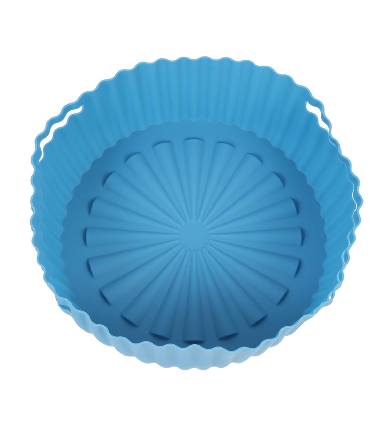 Alipis Kitchen Handle Reusable Food Design Non-Stick Supply - Liner Fryer Accessory Pad Blue 19X19X7CM - Buy Online on GoSupps.com