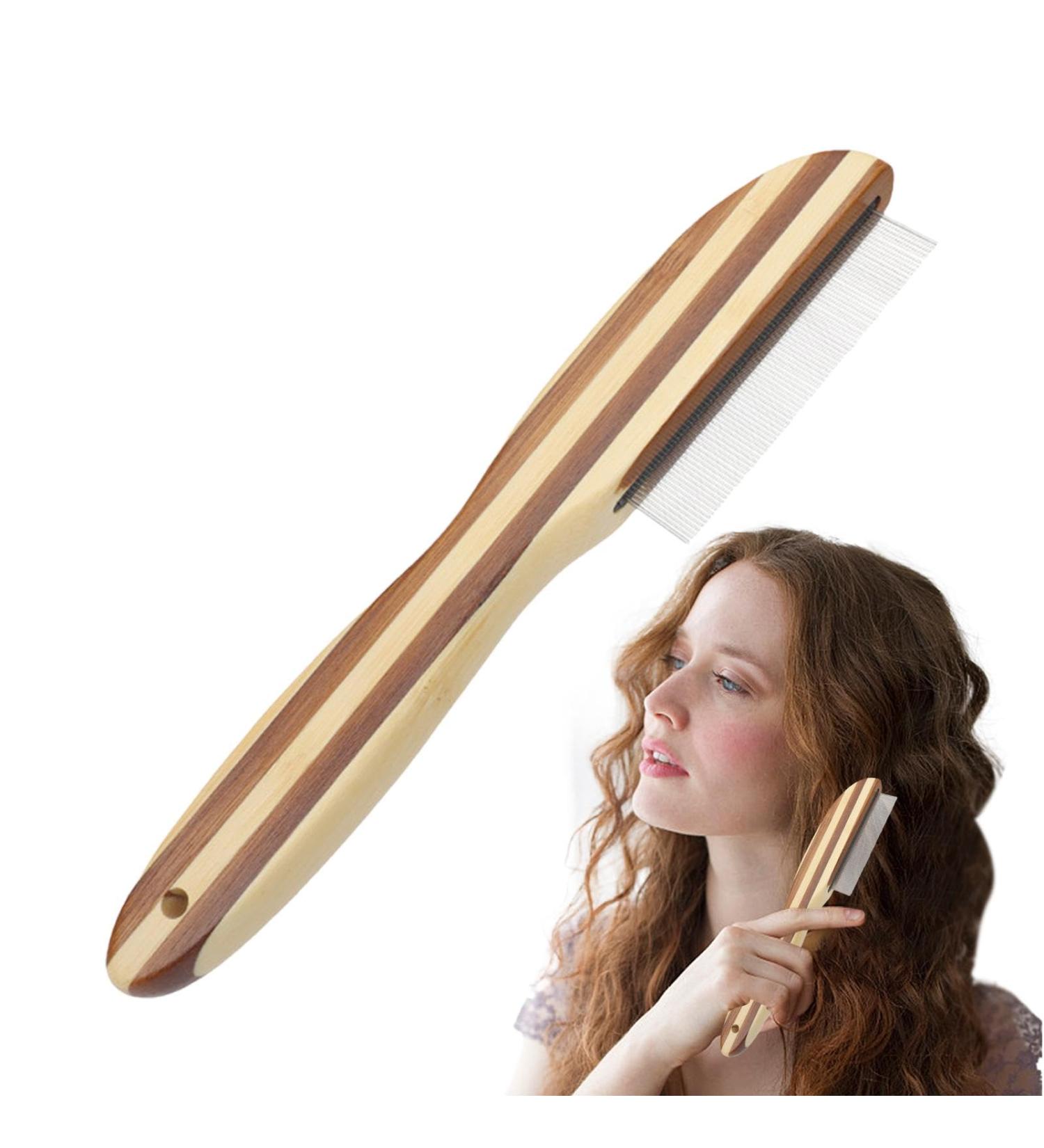Dandruff Comb Scalp Comb for Dandruff Removal Dandruff Comb Remover Best Combs Effective Metal Combs for Children Adult Scalp Care Dandruff Removal and Lice - Buy Online on GoSupps.com