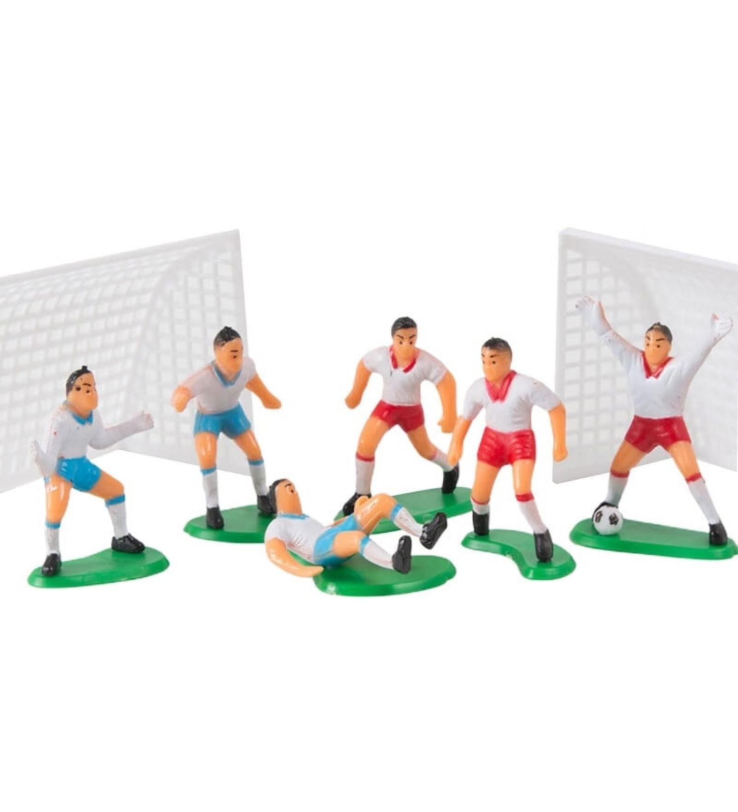 9Pcs Football/Soccer Toppers for Cake and Cupcakes Attractive Processed Cake Toppers for Sports Theme Baby Shower Party Supplies Cake Toppers Decorations - Buy Online on GoSupps.com