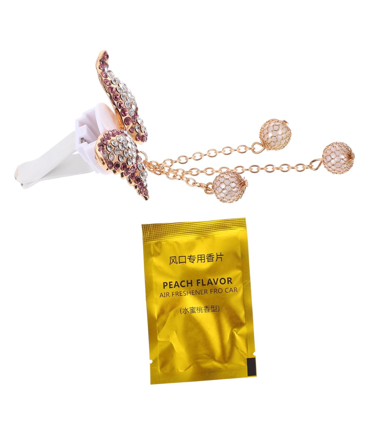 Buy PartyKindom Car Perfume Clip - Butterfly Air Vent Diffuser | Auto Alloy Decoration for Stylish Car Air Outlet - Buy Online on GoSupps.com
