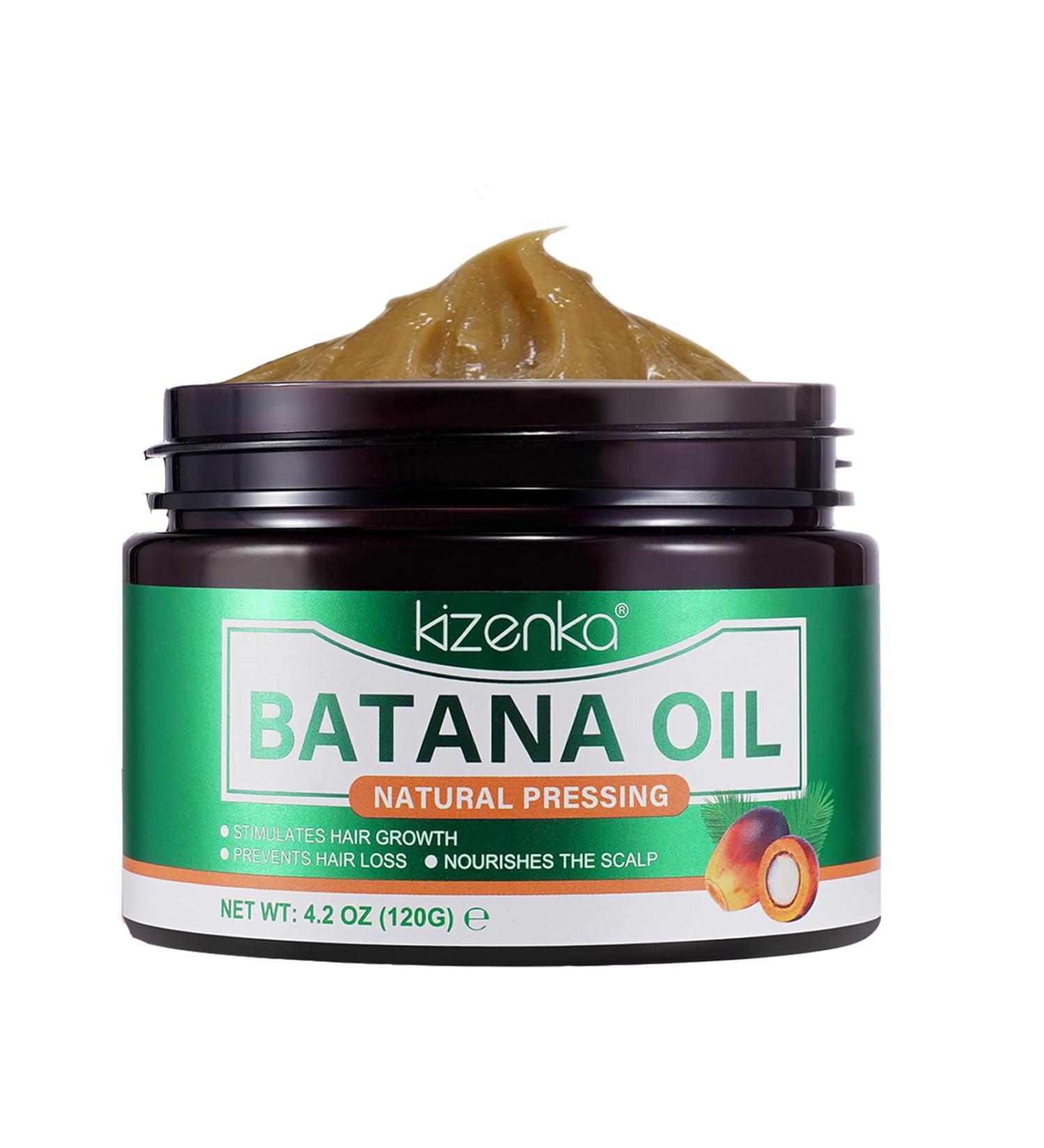 Batana Oil for Hair Growth Organic Hair Growth Oil Hair Mask for Dry Damaged Hair and Moisturizes Skin Raw Batana Cream Oil - Buy Online on GoSupps.com