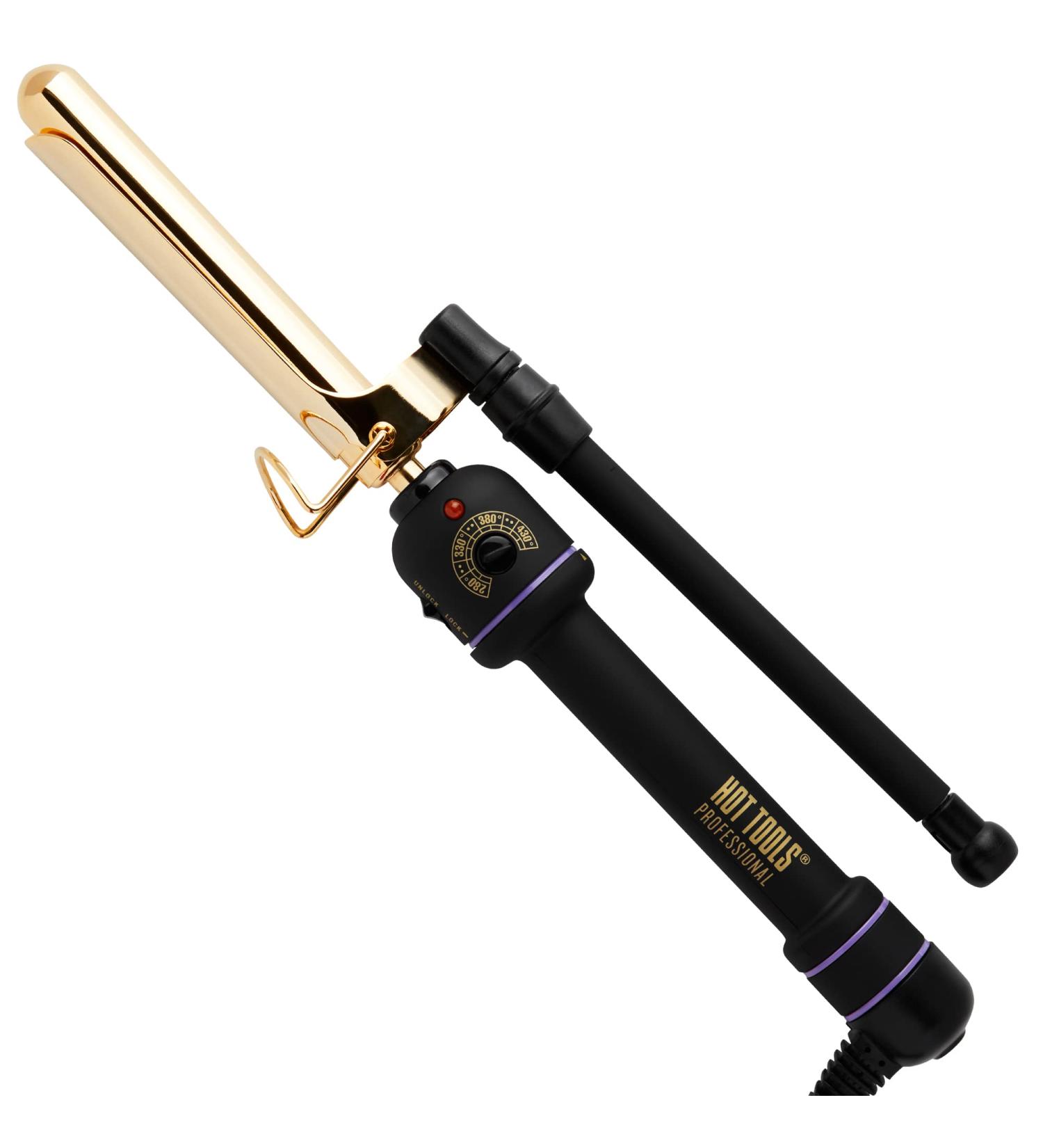 Hot Tools Pro Artist 24K Gold Marcel Iron - 3/4 Inch Barrel for Long Lasting Curls & Waves | International Shipping Available - Buy Online on GoSupps.com