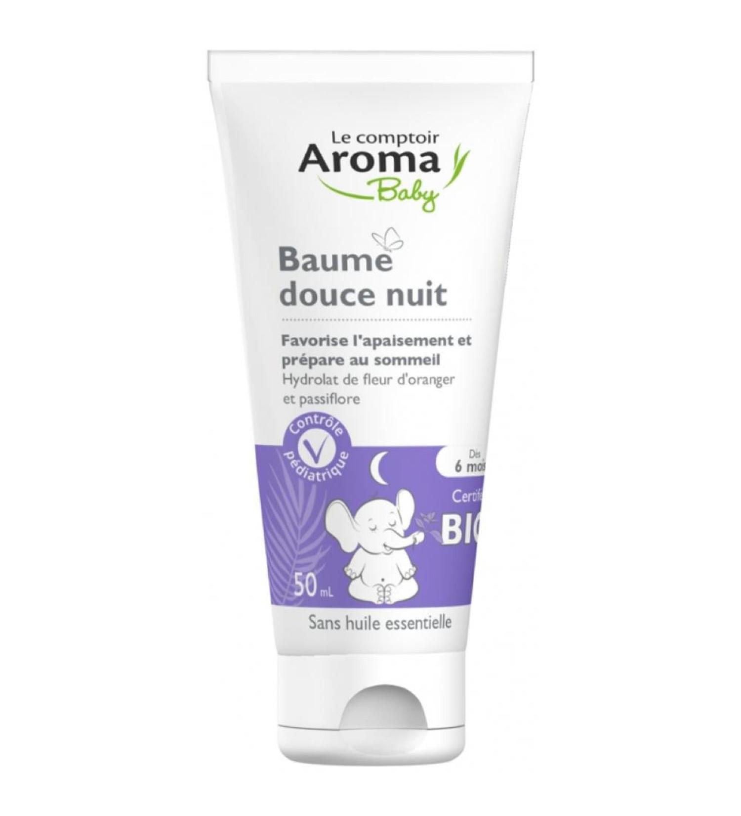 Le Comptoir Aroma Baby Baume Douce Nuit Bio 50 ml