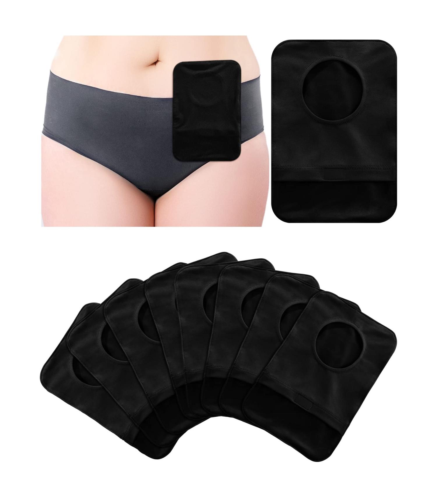 8 Pack Stretchable Bag Covers - Washable & Lightweight Care Protector Bags for Men & Women - Black - Buy Online on GoSupps.com