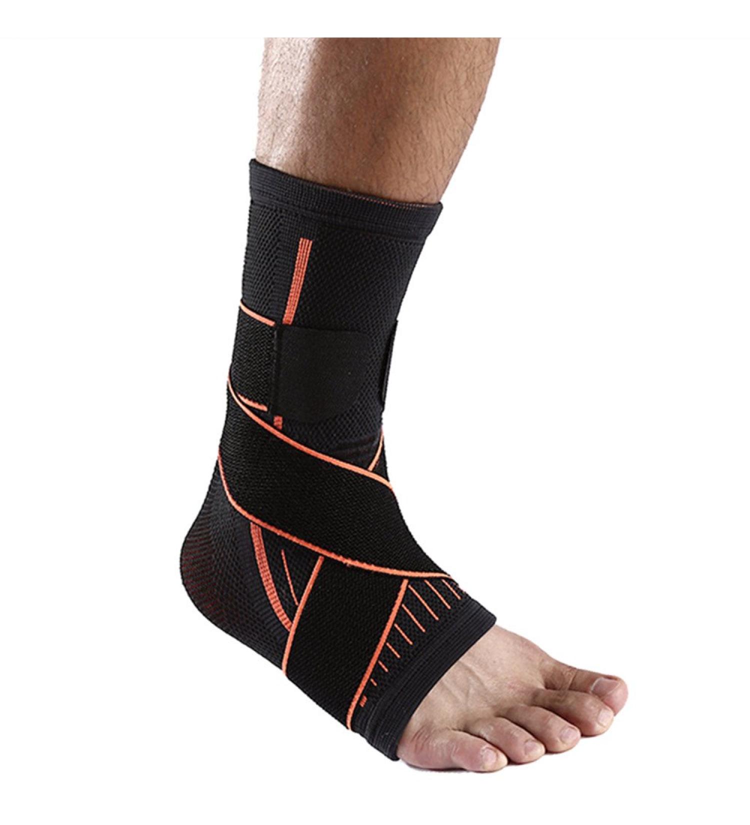 Buy Solo Actfit Ankle Bandage for Sports | Non-Slip Breathable Support for Basketball & Tennis - Unisex Ankle Brace - Buy Online on GoSupps.com