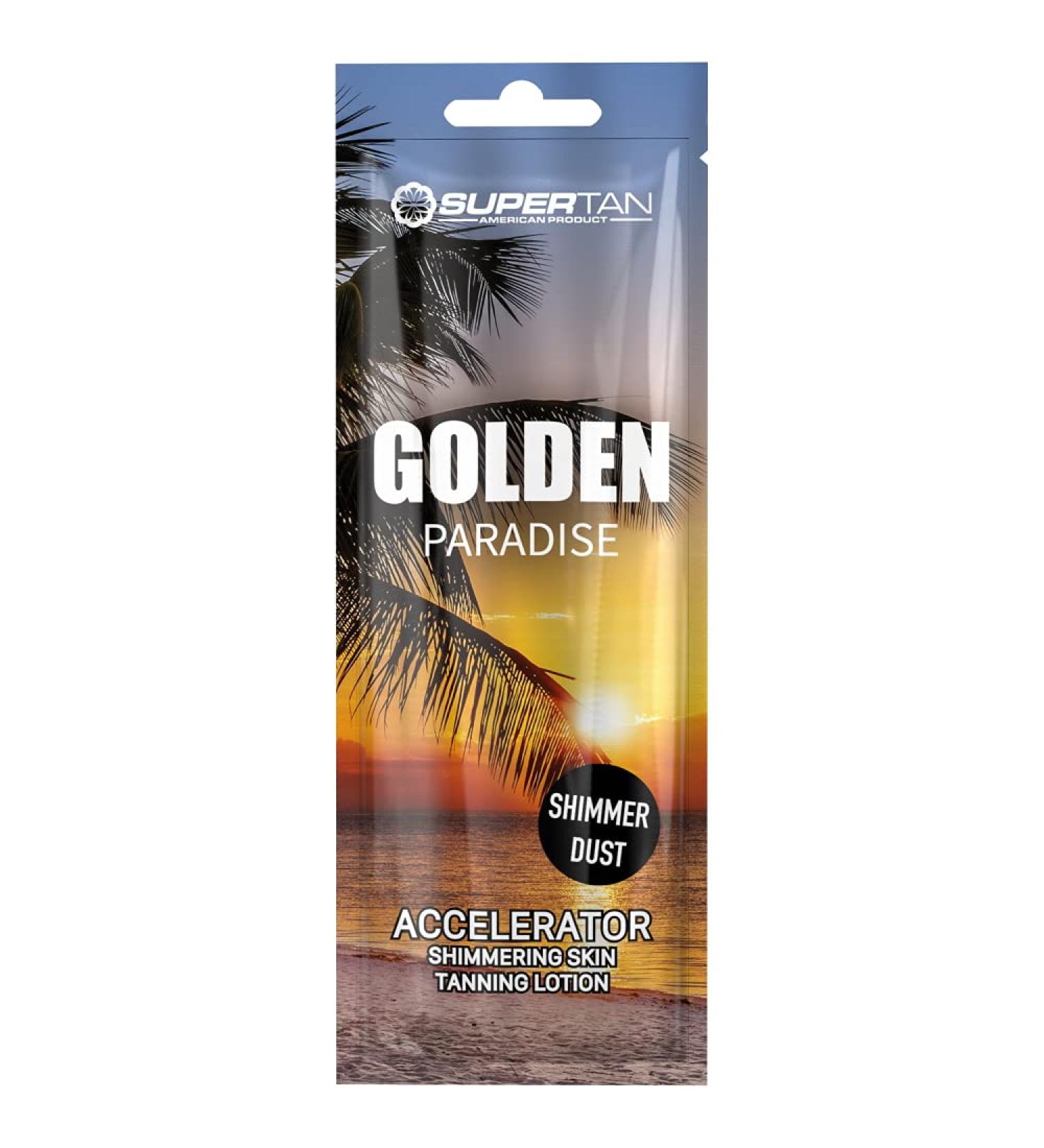 Supertan SuperTan Golden Paradise Shimmer Dust Accelerator Lotion bronzante 15 ml