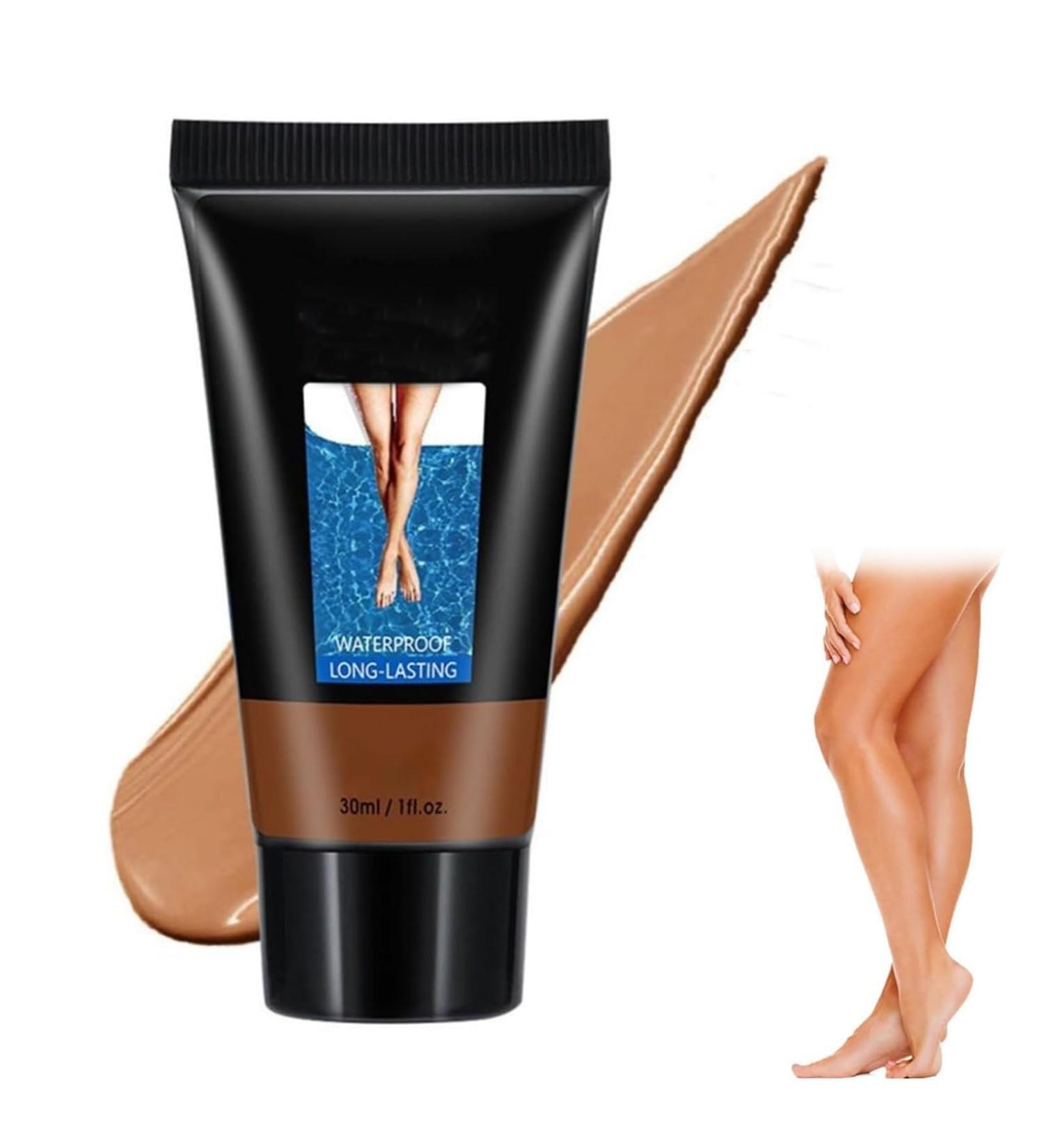  Rakiuty Waterproof Leg Makeup Concealer Leg Cream Tattoo Concealer Concealer Concealer Leg Moisturizer Waterproof Makeup Without Transfer 30ml (Bronze) - Buy Online on GoSupps.com