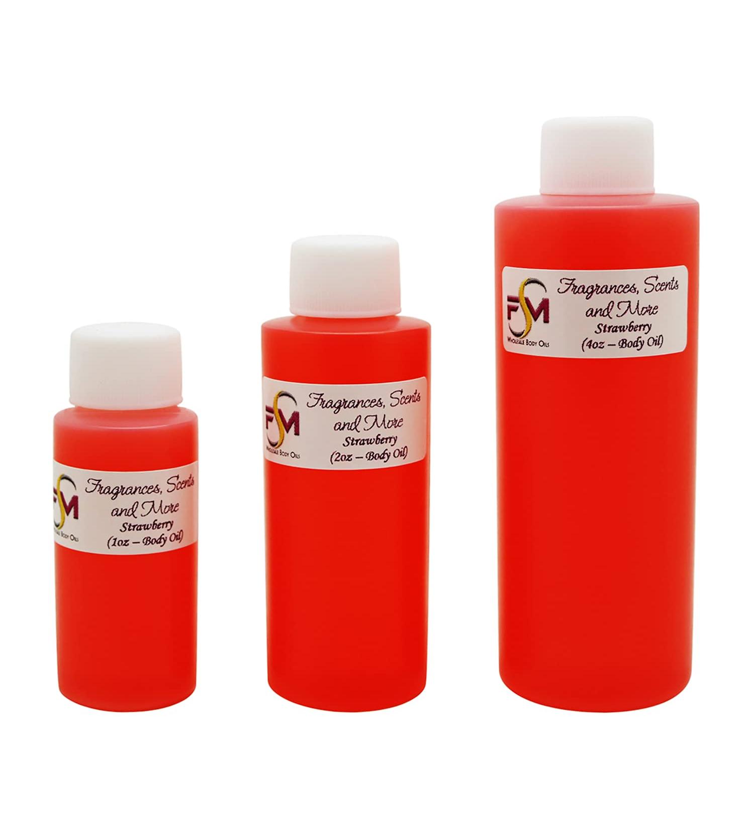 Strawberry Fragrance Oil - 0.33 Fl Oz Glass Roll On | 10ml | Premium Scent for Aromatherapy & DIY Projects - Worldwide Shipping - Buy Online on GoSupps.com