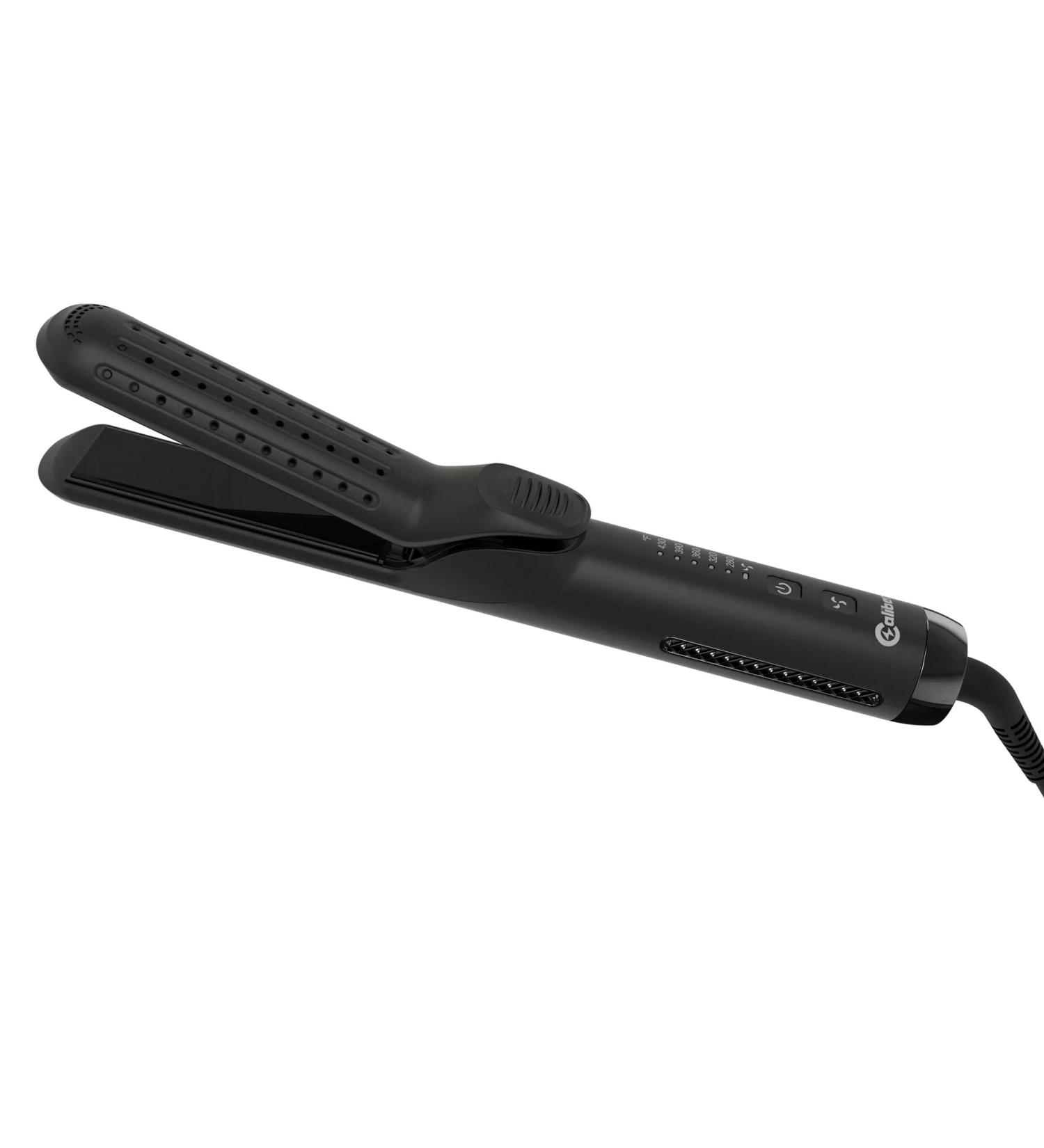 Cool Breeze 2 in 1 Flat Iron | Professional Air Flow Hair Styling Tool for Long Lasting Curls & Waves - 15 Sec Heat Up - Buy Online on GoSupps.com