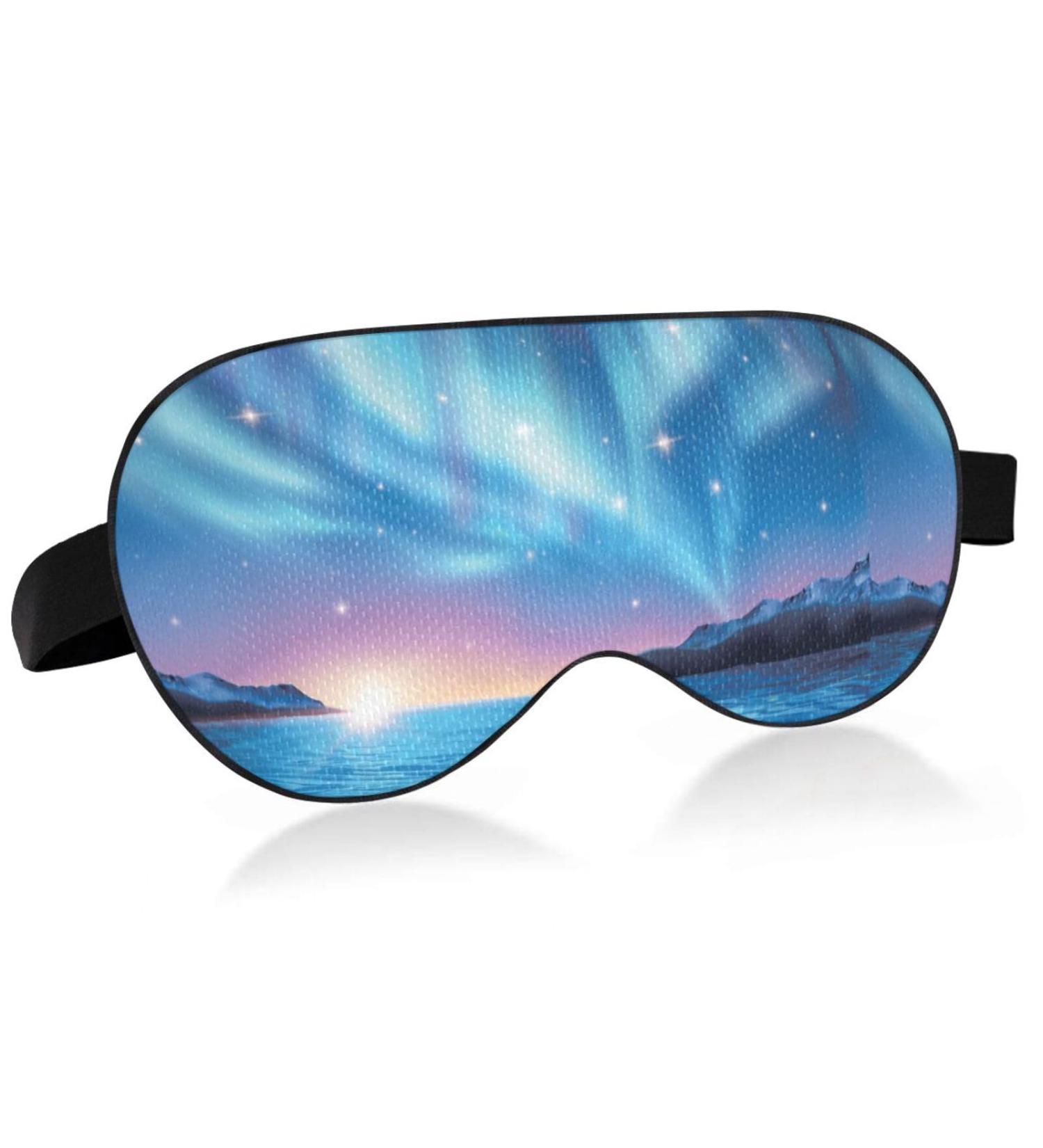Haskirky Light Blocking Eye Mask - Adjustable & Breathable for Deep Sleep and Relaxation | Ideal for Travel, Office, Yoga & Meditation - Buy Online on GoSupps.com