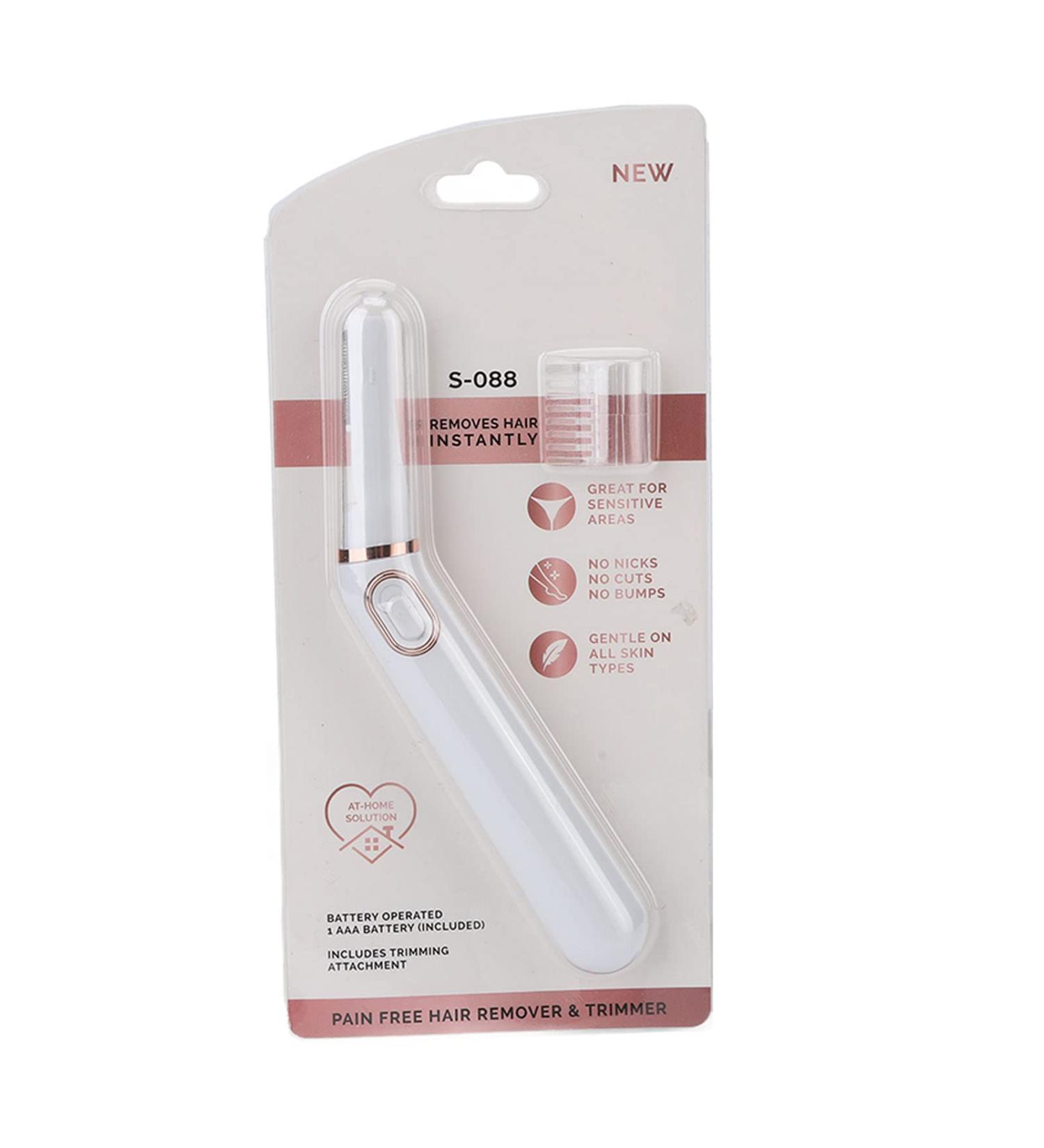 Portable Electric Bikini Razor for Women - Safe Dry Use Trimmer with LED Light for Bikini & Leg Hair Removal - Buy Online on GoSupps.com