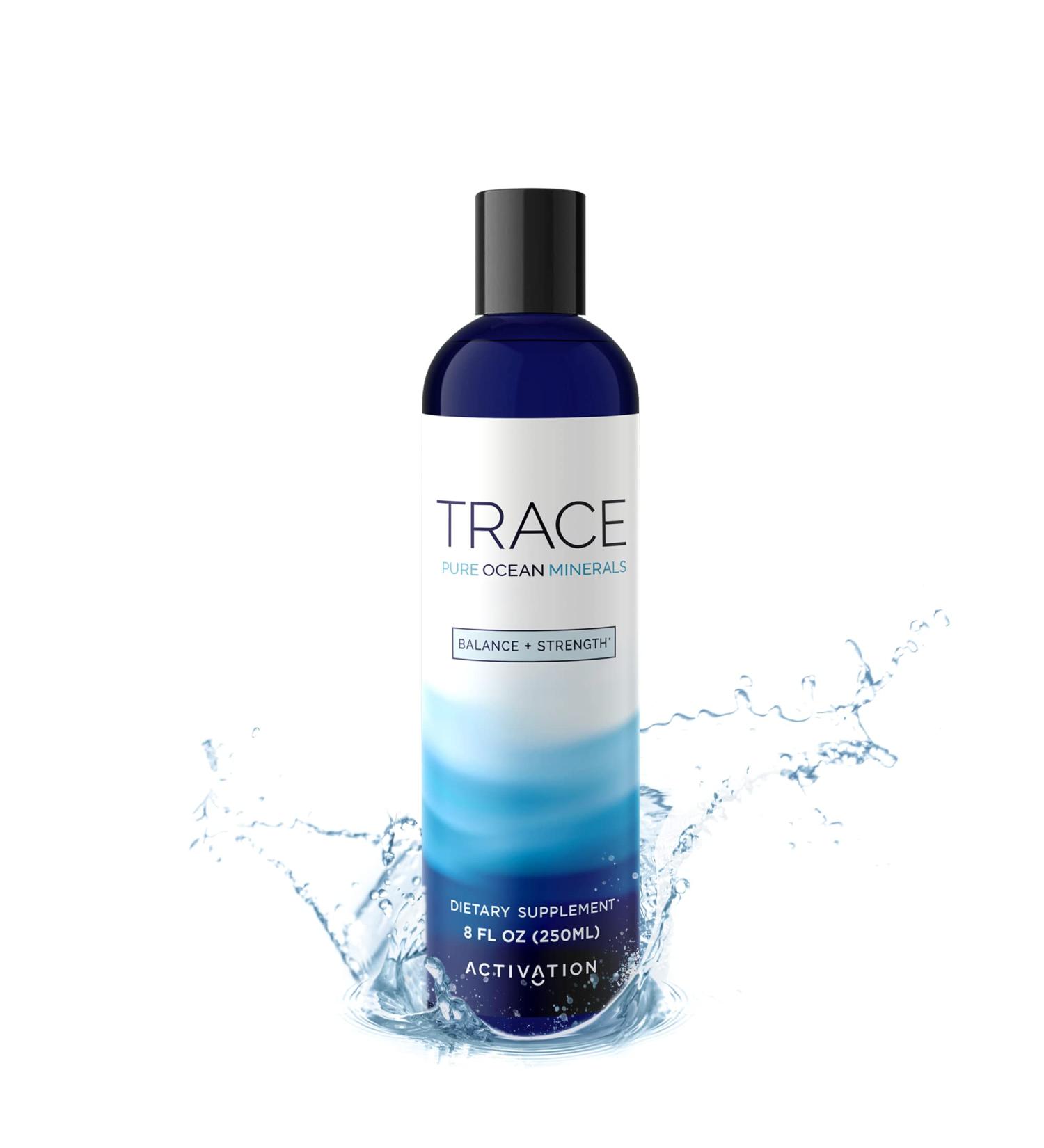 Activation Products Pure Ocean Liquid Minerals - 70+ Potent Ionic Trace Elements for Energy, Muscle & Joint Health - 8 fl oz - Buy Online on GoSupps.com