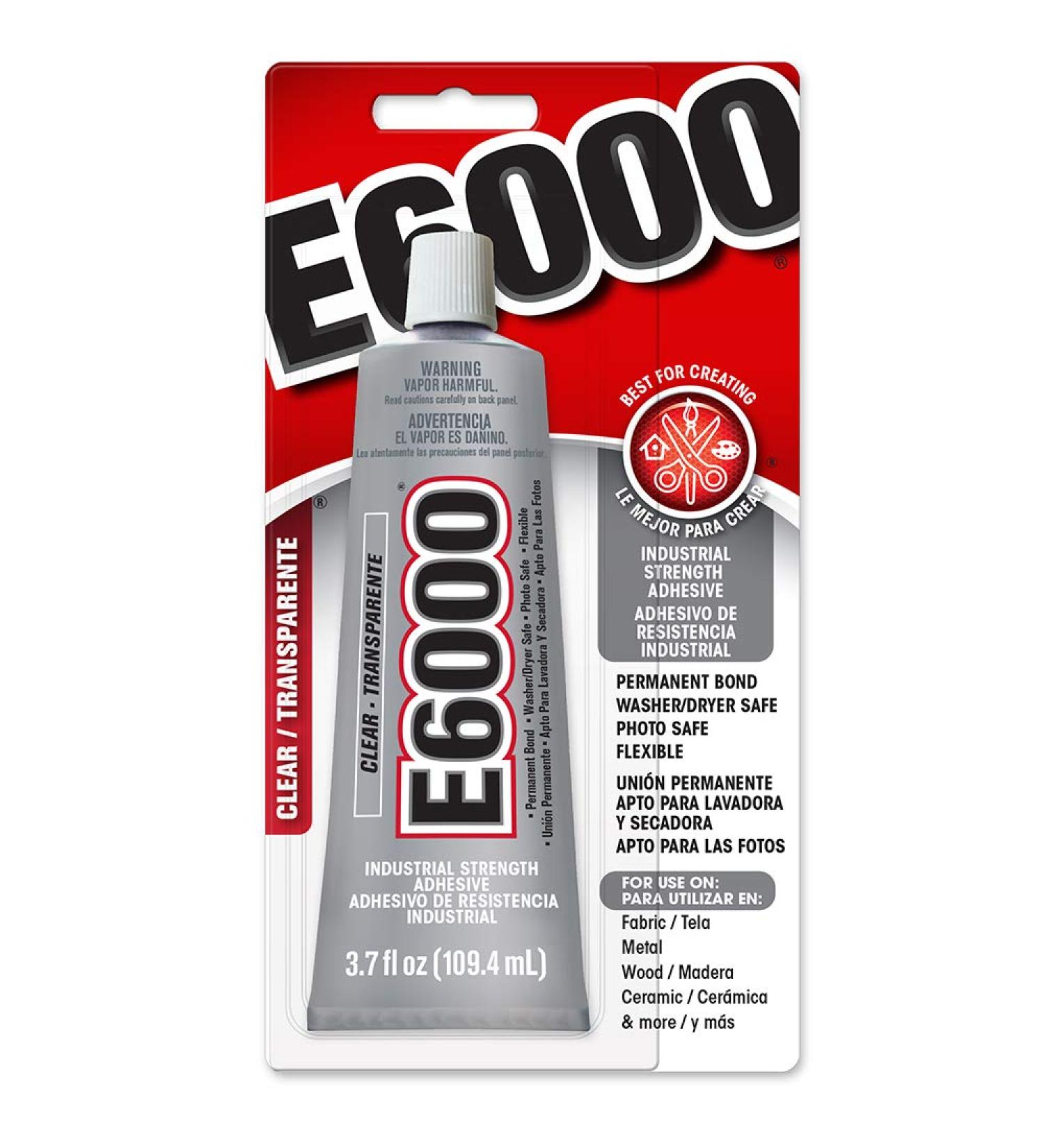 E6000 230010 Craft Adhesive - 3.7 fl oz | High-Quality Crafting Glue - Buy Online on GoSupps.com