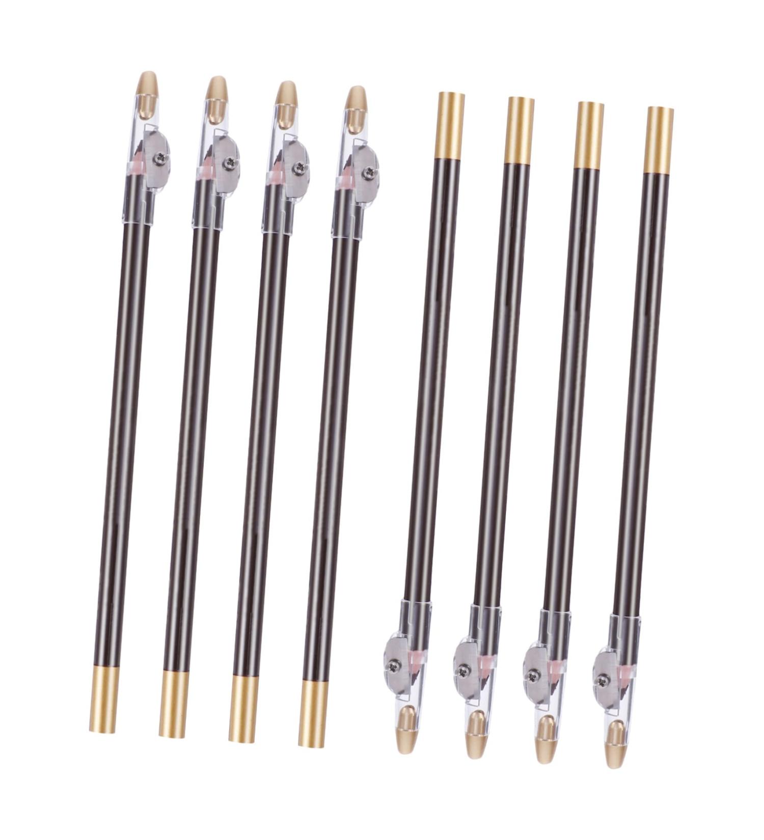 Crayons Sourcils Imperm ables 8 Pi ces Taille-crayon Int gr Maquillage Pour Sourcils Teint Profond Voyage - Buy Online on GoSupps.com