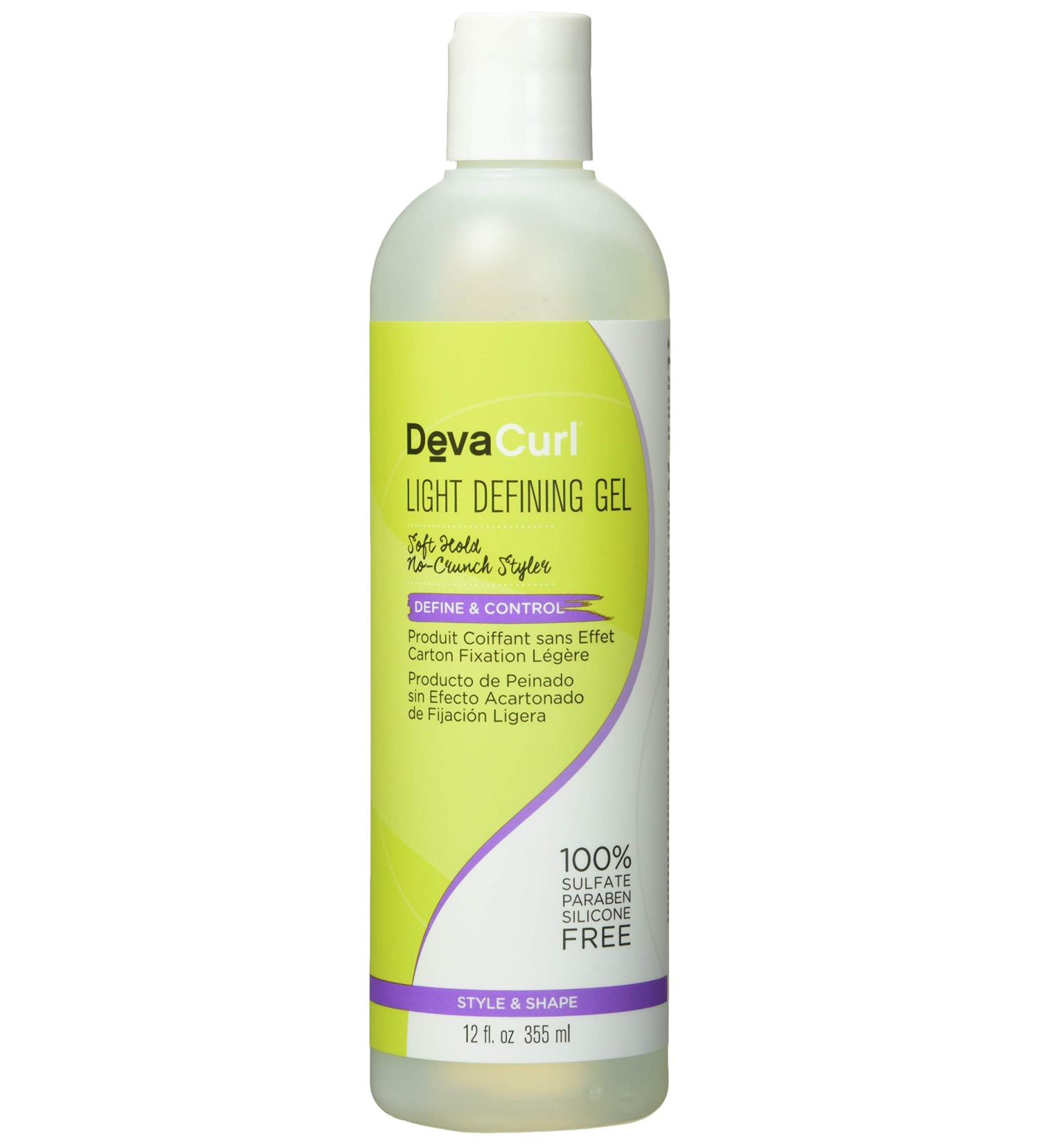 DevaCurl Light Defining Gel - Soft Hold No-Crunch Styler 12 oz | Perfect for Curls - Buy Online on GoSupps.com