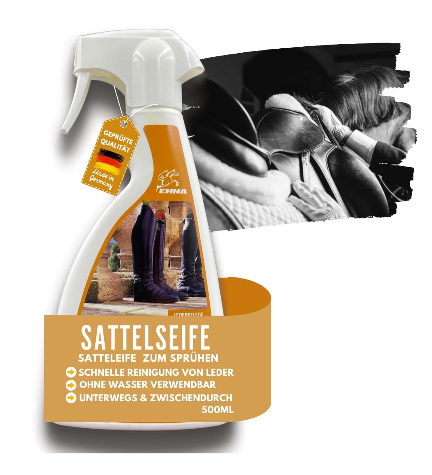 Saddle Soap & Leather Care Balm - 500ml for Smooth Leather Boots Couches & More | Ultimate Protection & Cleaning for Leather Items - Buy Online on GoSupps.com