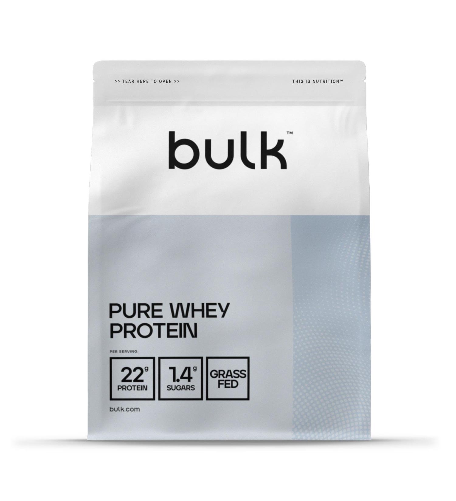 Bulk Whey Protein Powder White Chocolate Caramel 1 kg 33 Servings - Buy Online on GoSupps.com