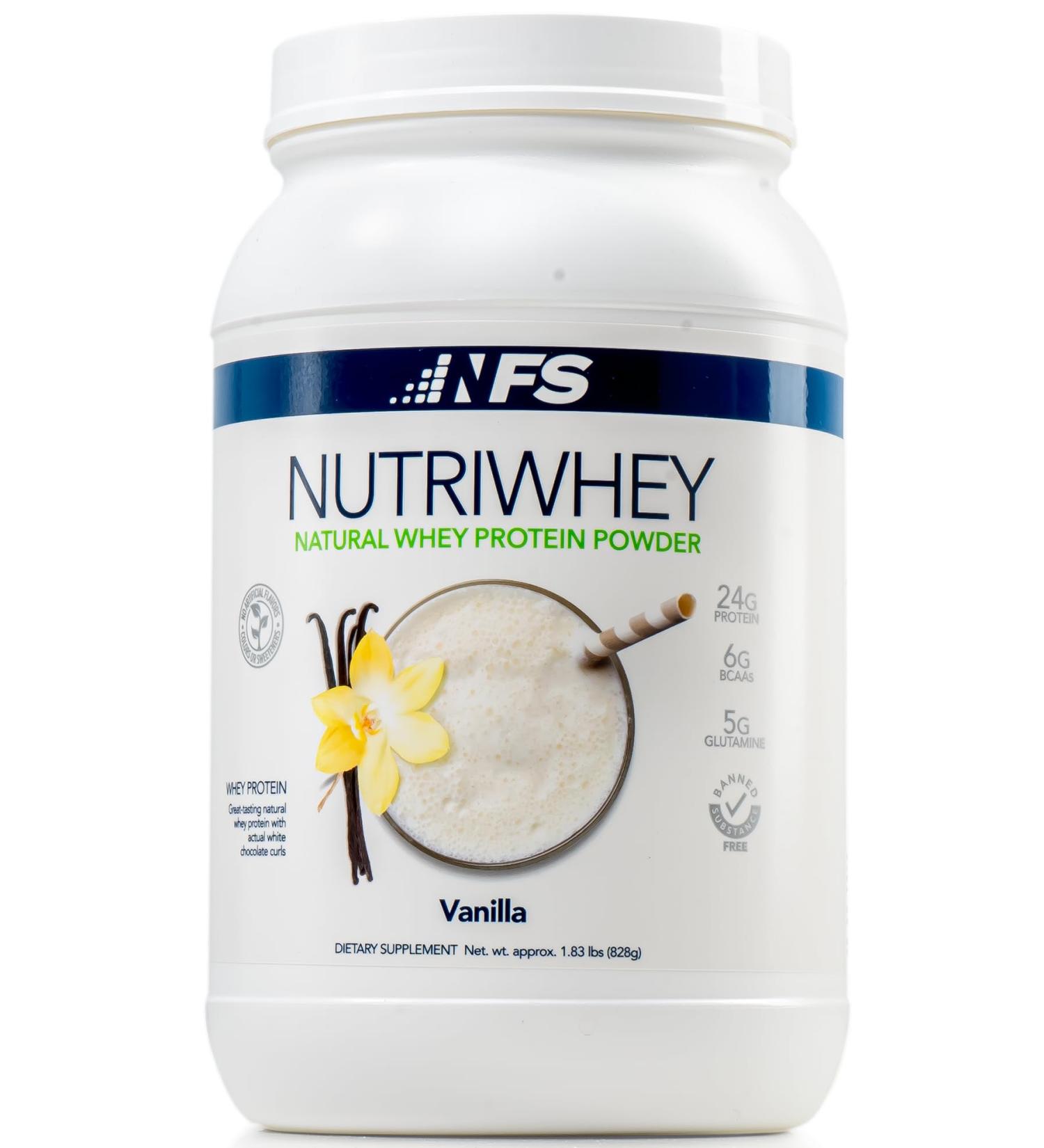 NF Sports Post Workout Nutri Whey Protein Powder Dietary Supplement Amino Energy Supports Immunity & Health BCAA Powder Protein Powered Helps Fight Stress (Vanilla Powder 852g 23 Servings) Vanilla 1.82 Pound (Pack o  - Buy Online on GoSupps.com