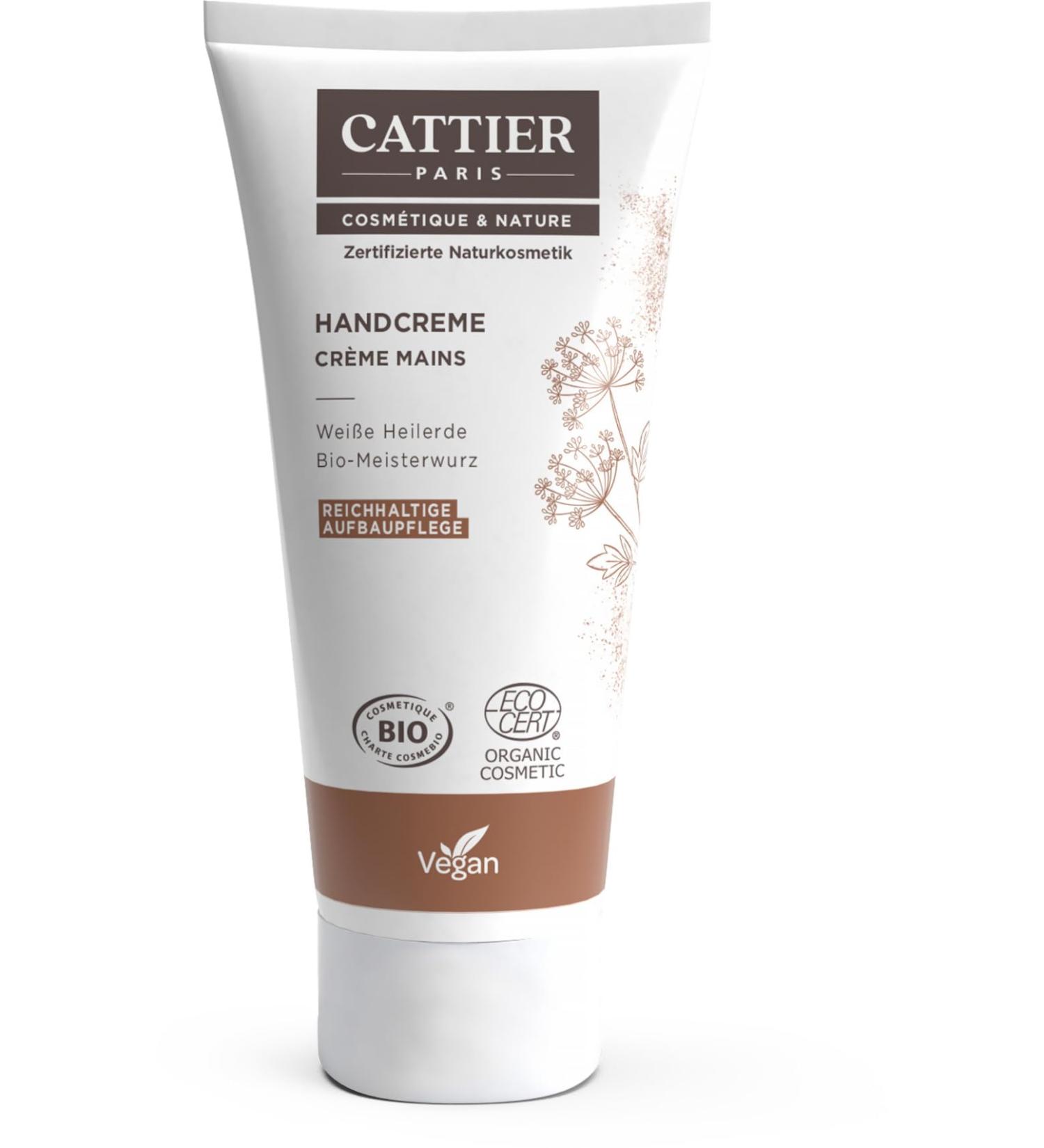 Cattier Hand Cream Healing Clay Rich Care (2 x 75 ml)