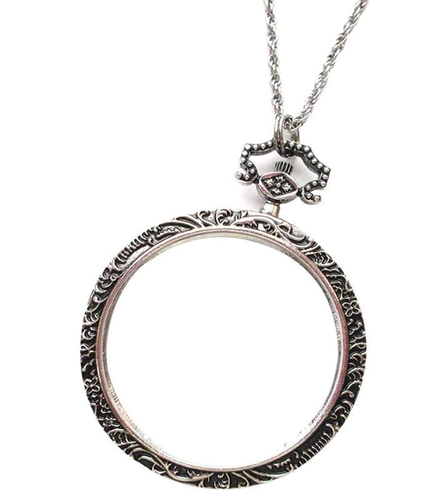 Magnifier Wearable Necklace Read Hd Handheld Magnifier Glass Lens 6.5 Times for Reading Crafts Repair Magnifier Lofty Ambition - Buy Online on GoSupps.com